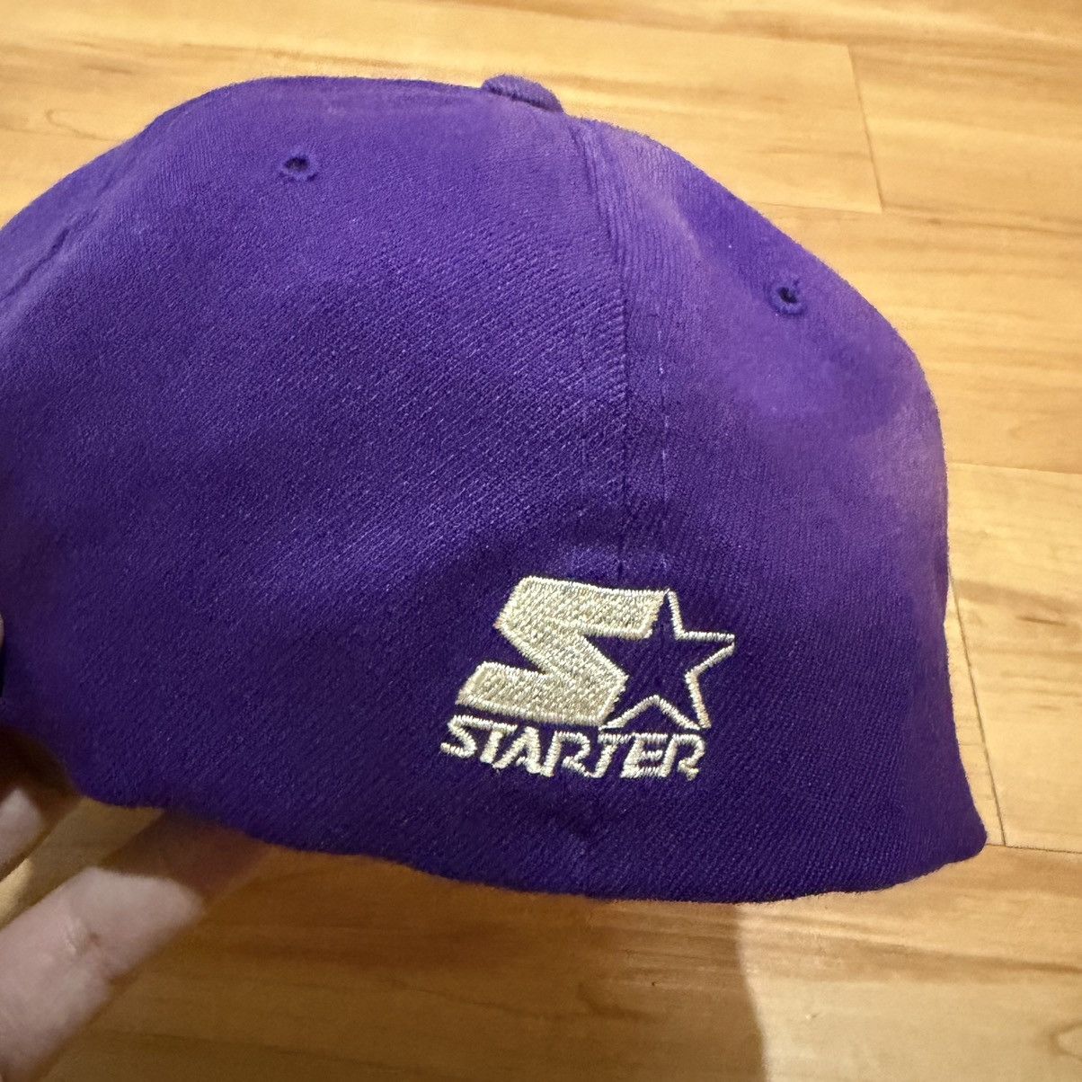 NBA Vintage lakers nba cap Size ONE SIZE - 2 Thumbnail