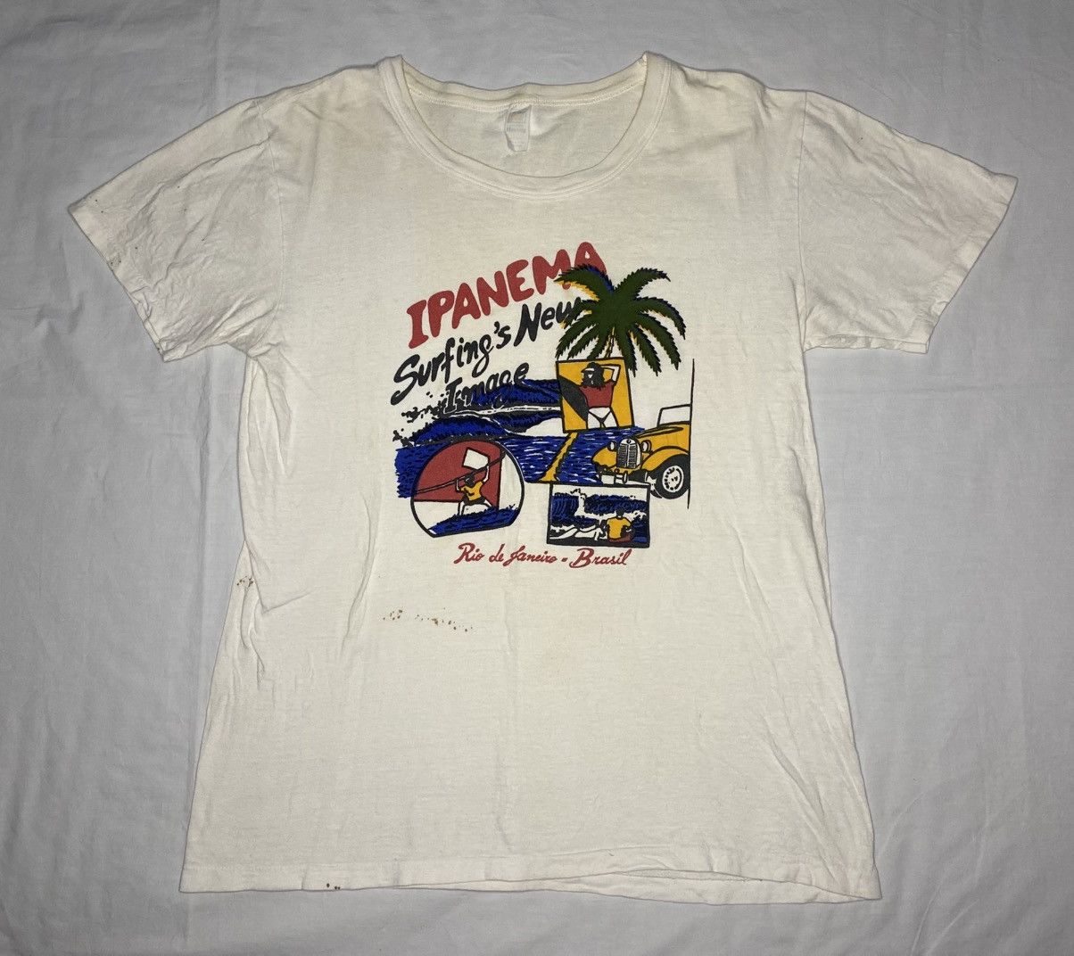 Other Vintage Rio de Janeiro Brazil Surf Ipanema Surfing New Image Size US M / EU 48-50 / 2 - 1 Thumbnail