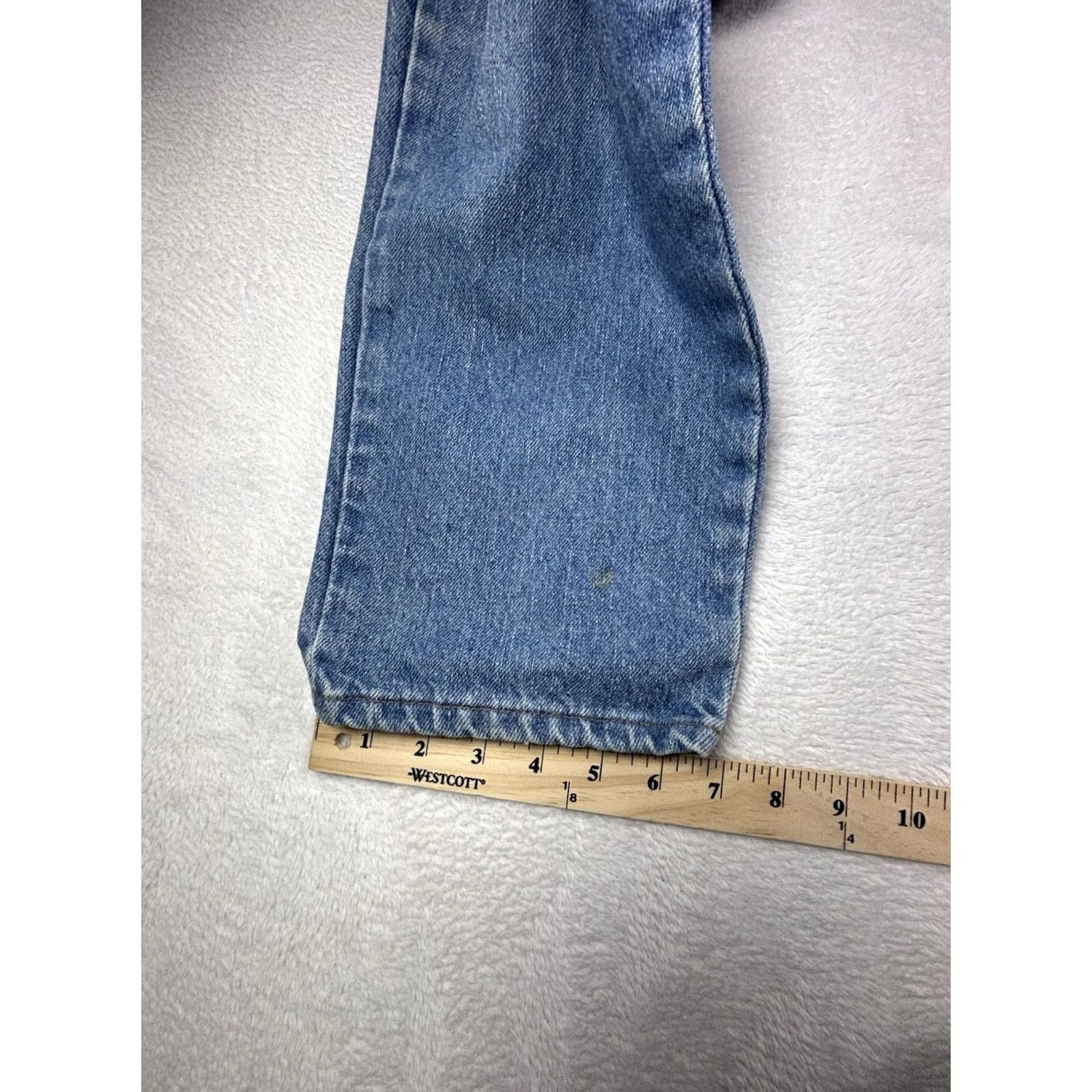 Eddie Bauer Eddie Bauer Womens Style Jeans Medium Wash 14 Denim Blue Solid 31in Inseam Mid Rise Belt Loops Classic Fit Womens Jeans Size 36" / US 14 / IT 50 - 5 Thumbnail