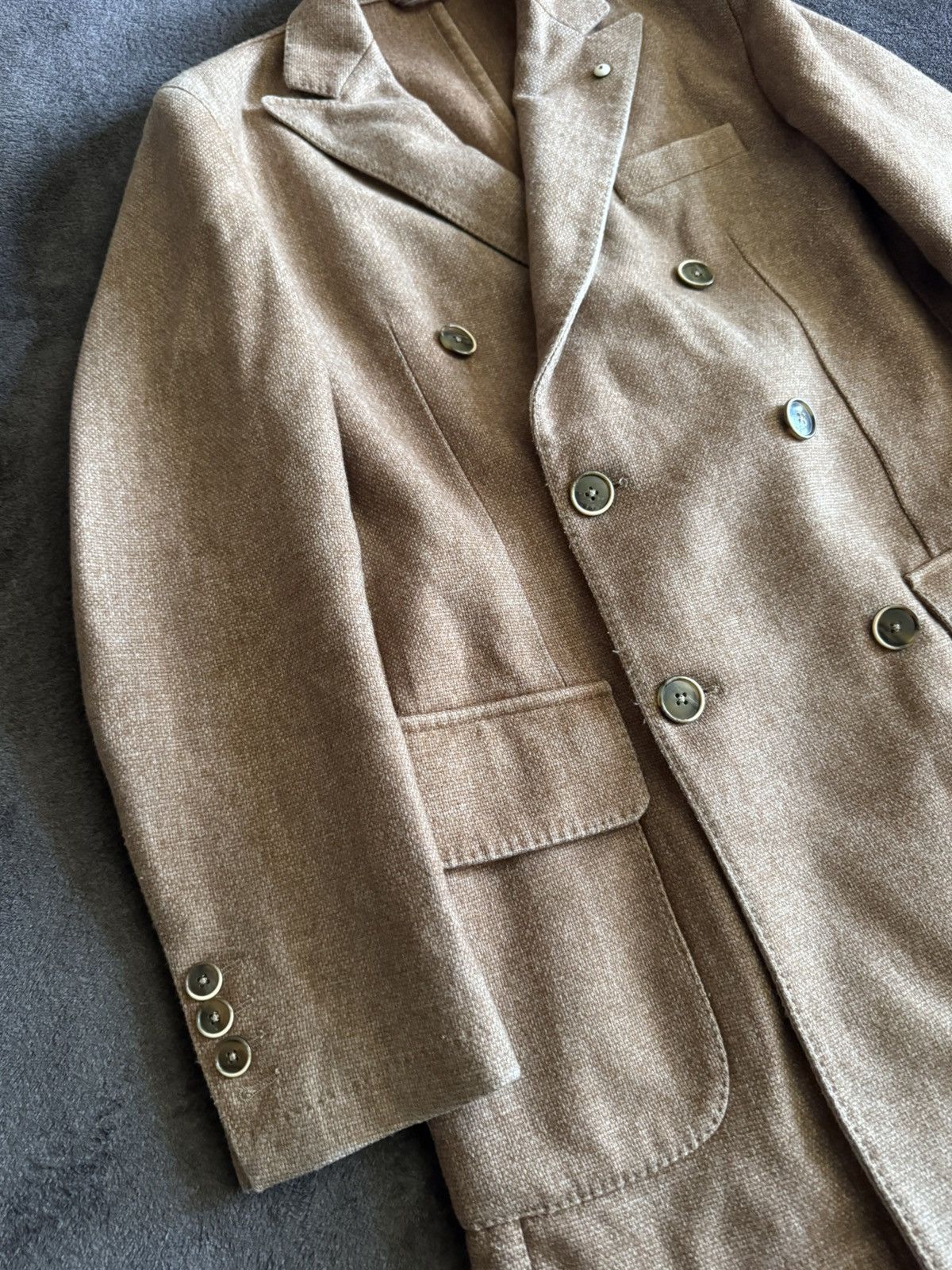 L.B.M. 1911 L.B.M 1911 luxury mens wool coat double-breasted Size US M / EU 48-50 / 2 - 3 Thumbnail