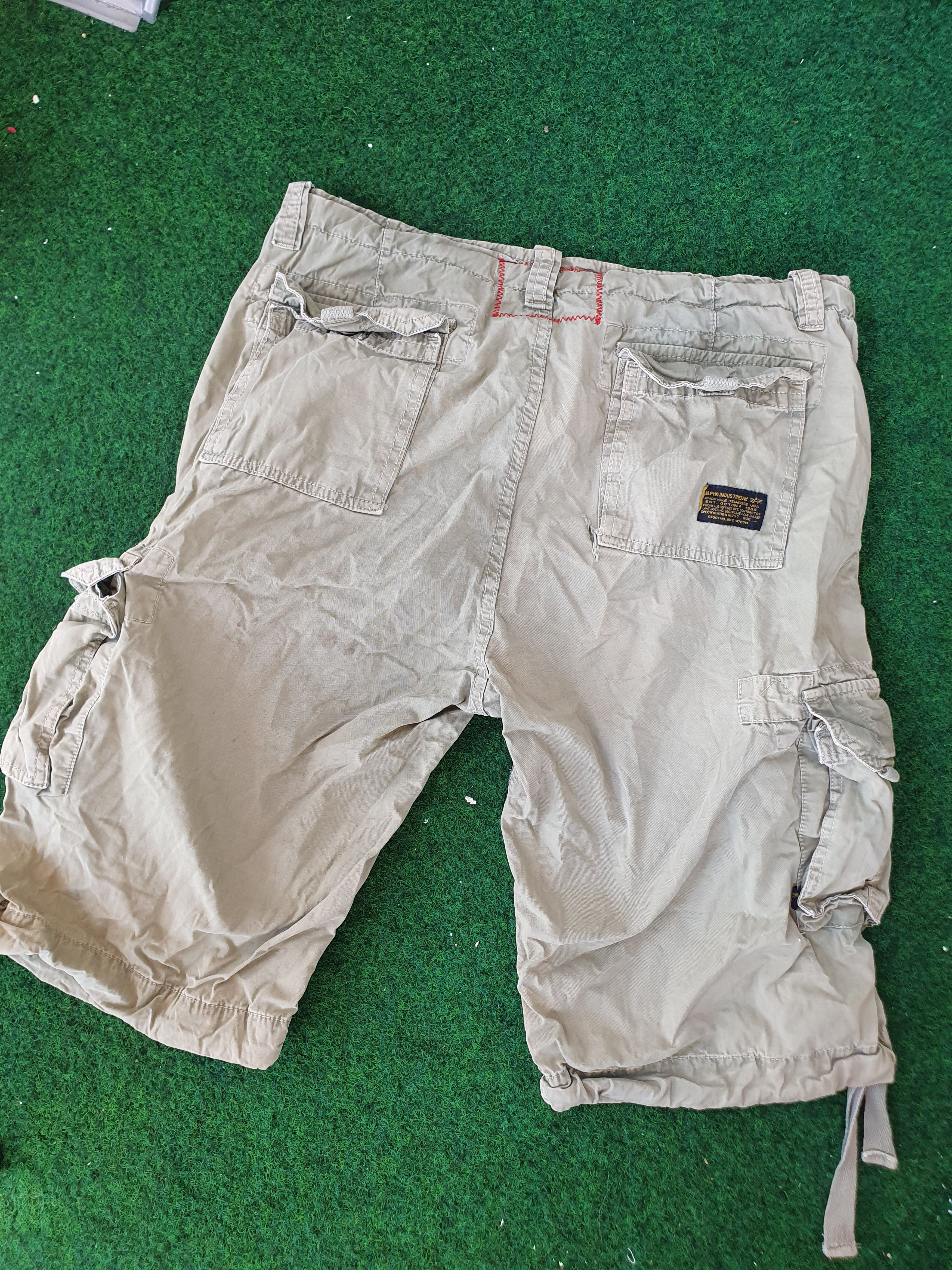 Alpha Industries Alpha Industries Multipocket Military Cargo Shorts sz 34 Size US 34 / EU 50 - 13 Thumbnail