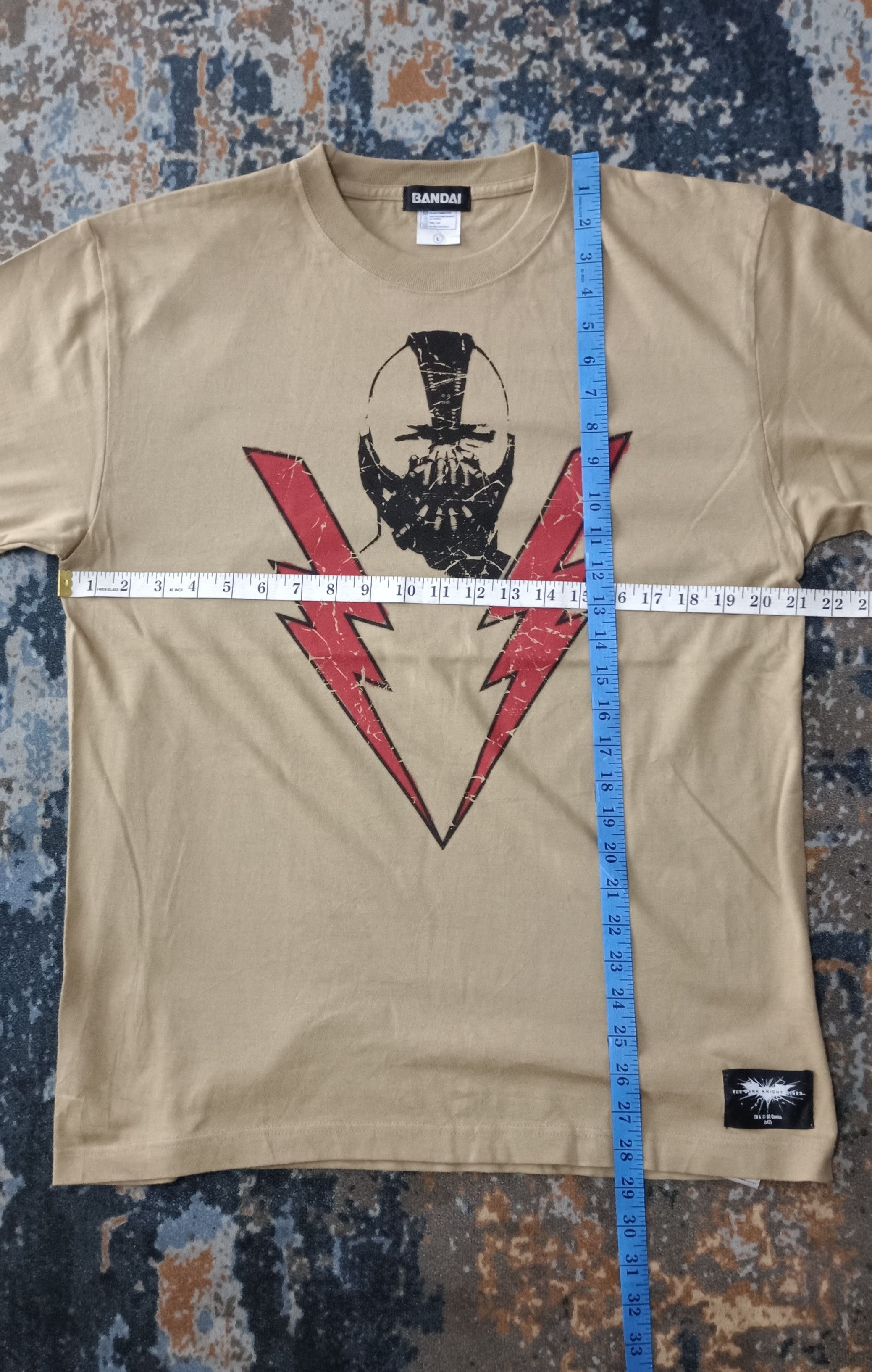Anime × DC Comics × Japanese Brand Vintage Bandai "The Dark Night" Dc Comics Size US L / EU 52-54 / 3 - 9 Thumbnail