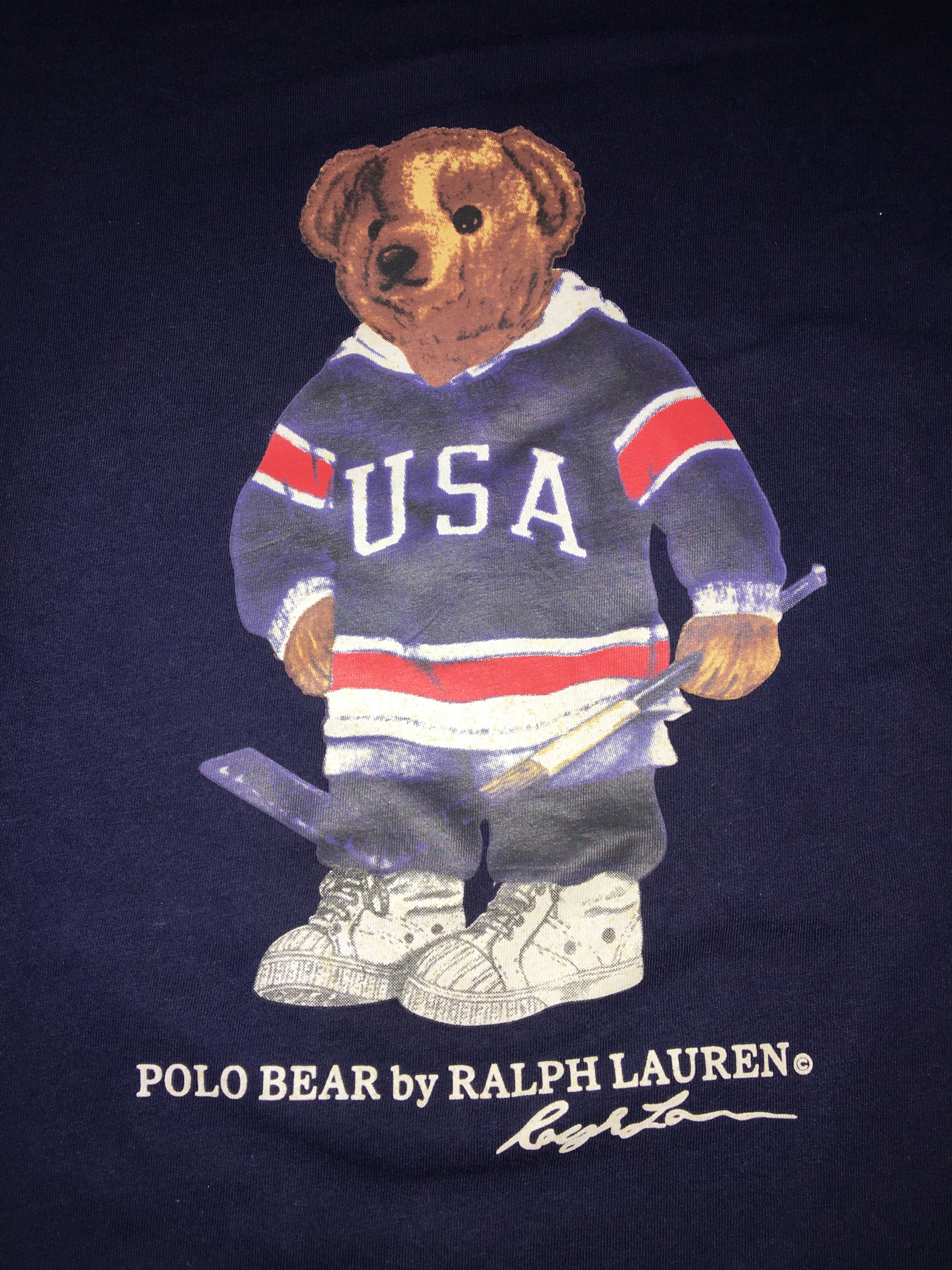 Polo Ralph Lauren Polo Bear by Ralph Lauren Tshirt Size US XXL / EU 58 / 5 - 3 Thumbnail