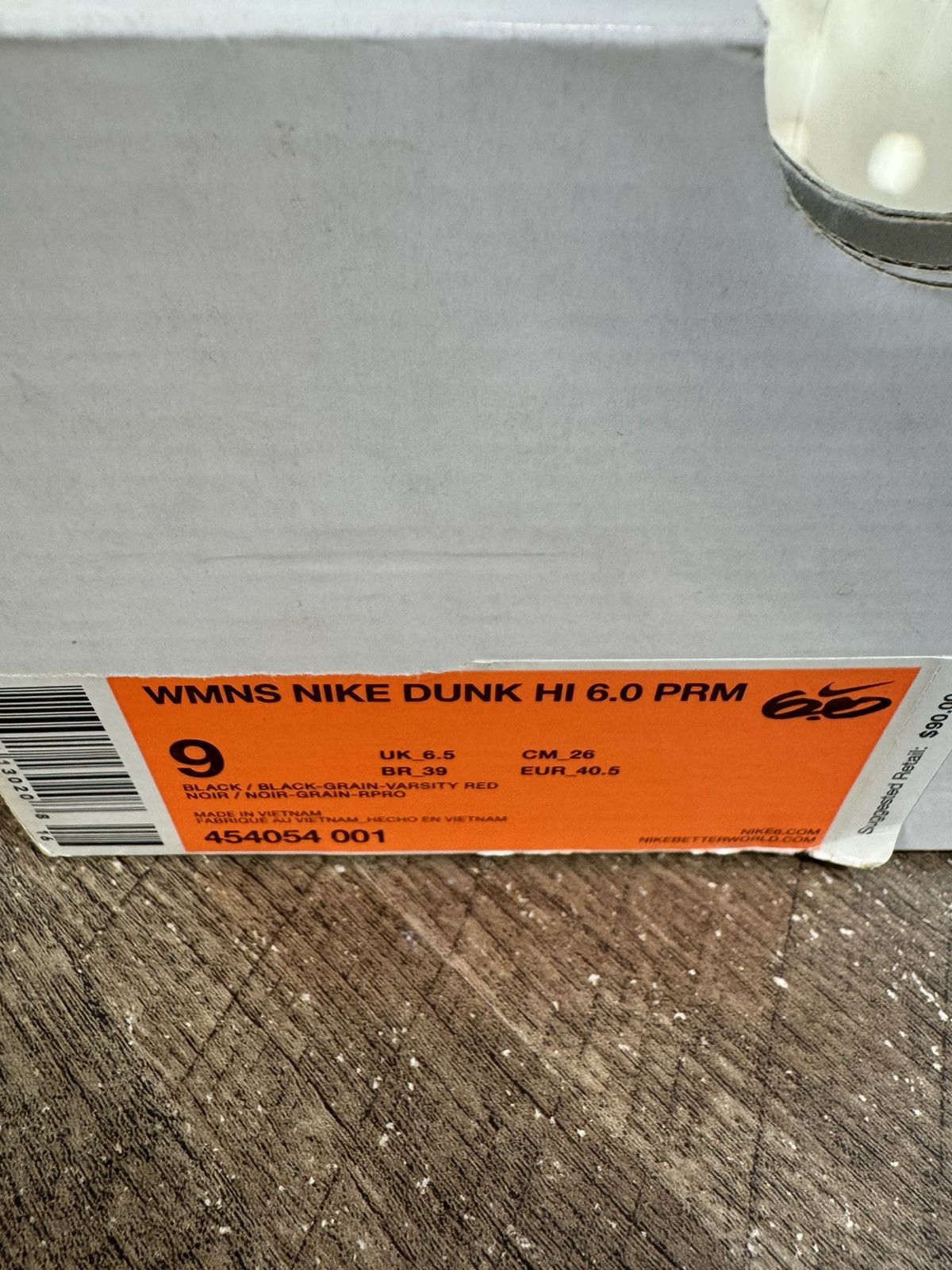 Nike Nike Dunk High Woman’s Size 9 6.0 Sherpa Prem 454054-001 Size US 9 / IT 39 - 10 Thumbnail