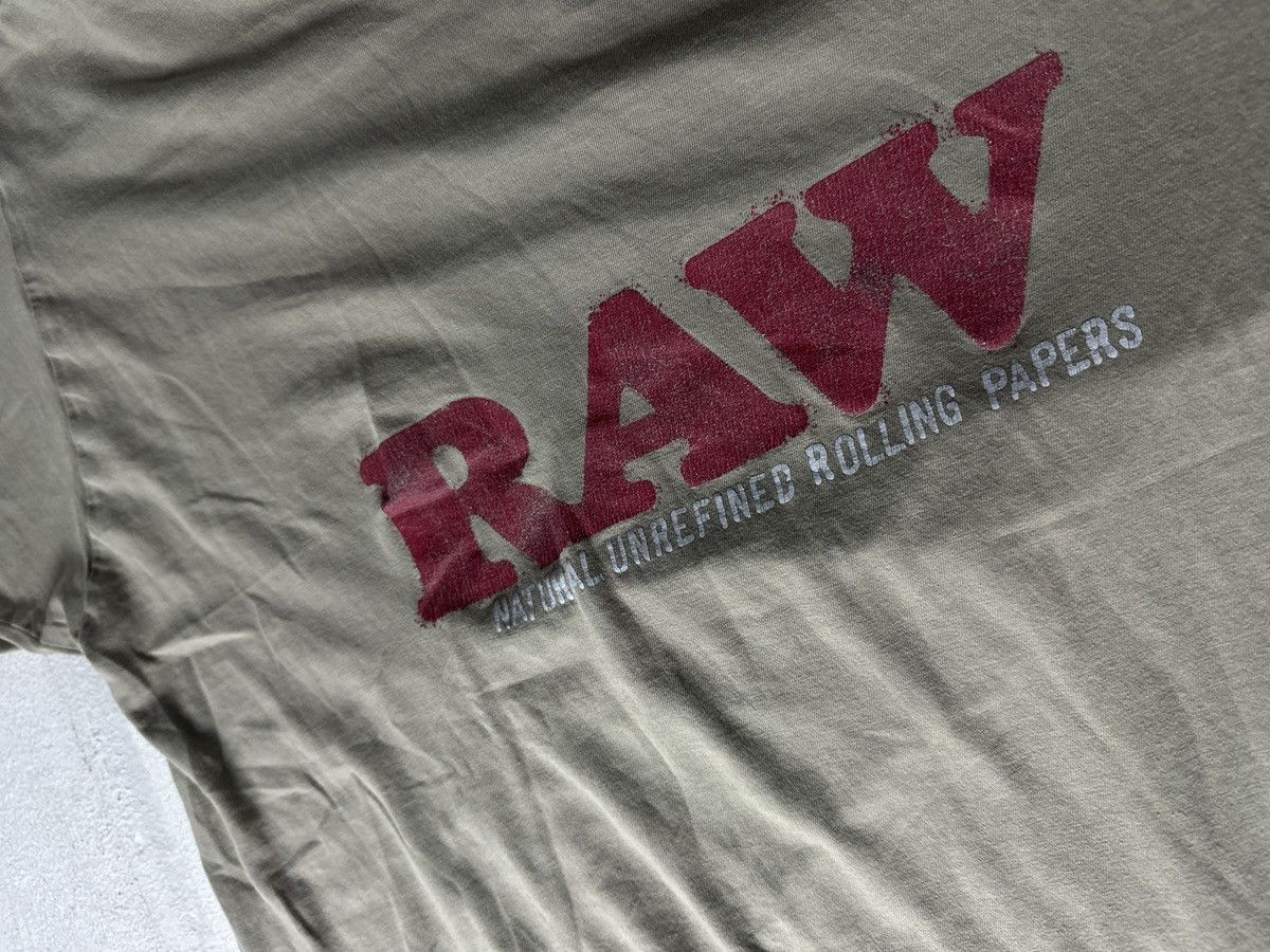 Other 🚨 RAW ROLLING PAPER SHORT SLEEVE T SHIRT RARE RASTA GANGSTA Size US XL / EU 56 / 4 - 5 Thumbnail