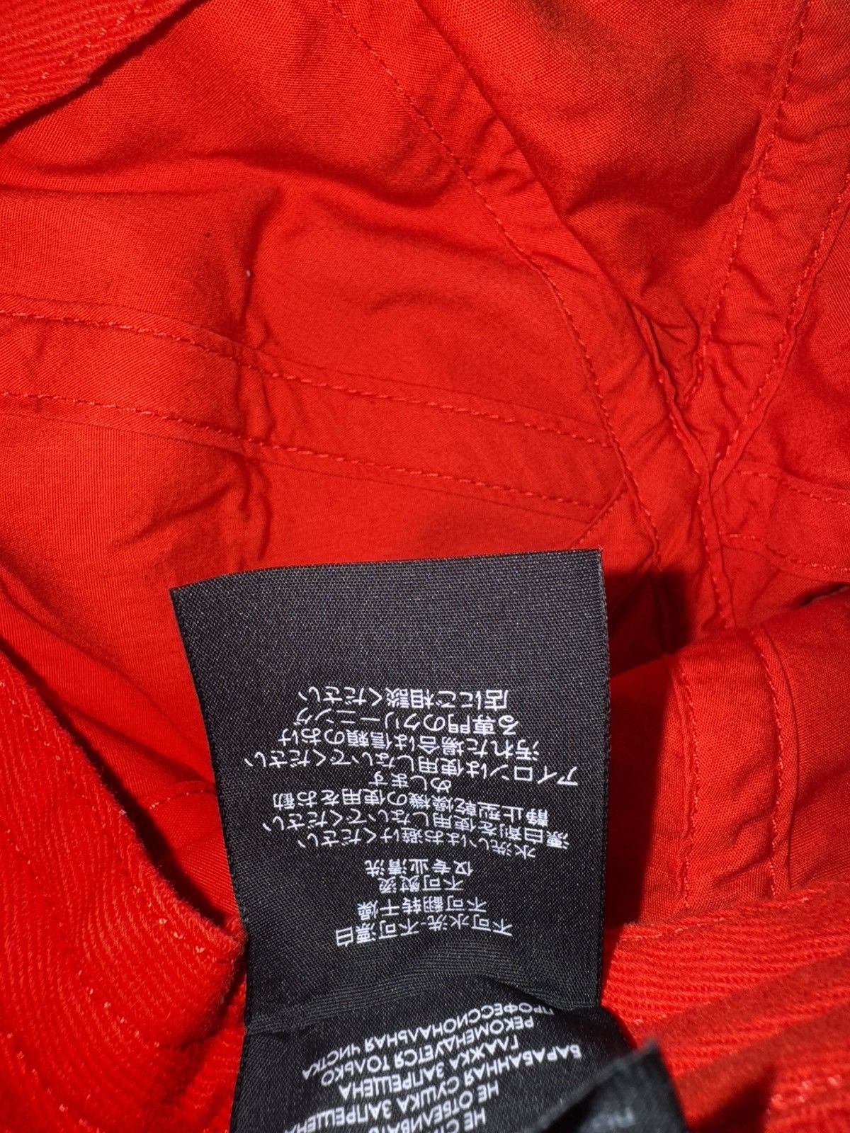 Balenciaga Balenciaga Soccer Cap Red M Size ONE SIZE - 10 Thumbnail