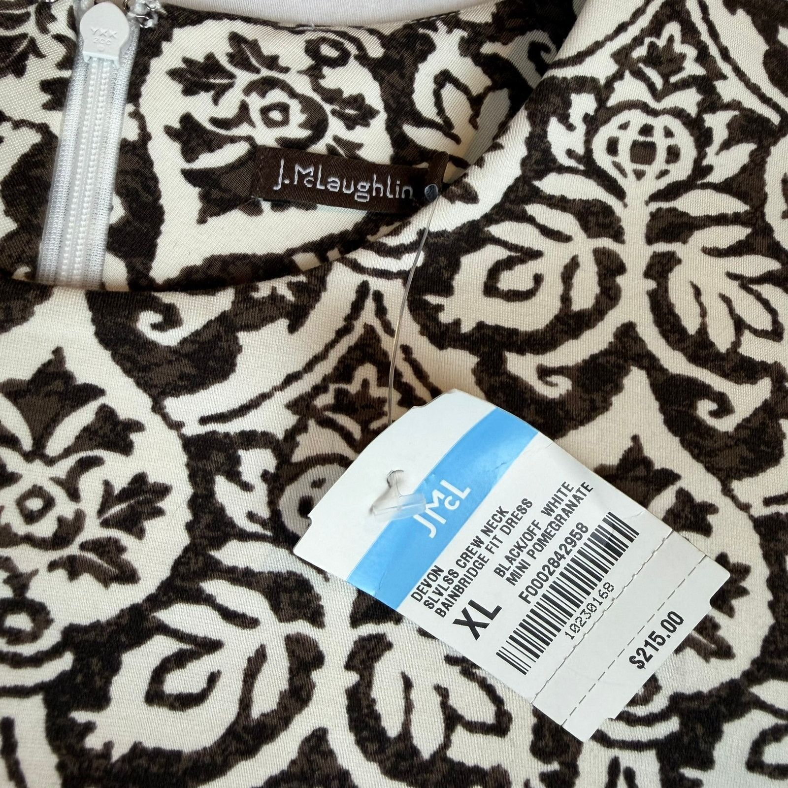 J.McLaughlin J. McLaughlin Paisley Sleeveless Dress - Size XL NWT Size XL / US 12-14 / IT 48-50 - 3 Thumbnail