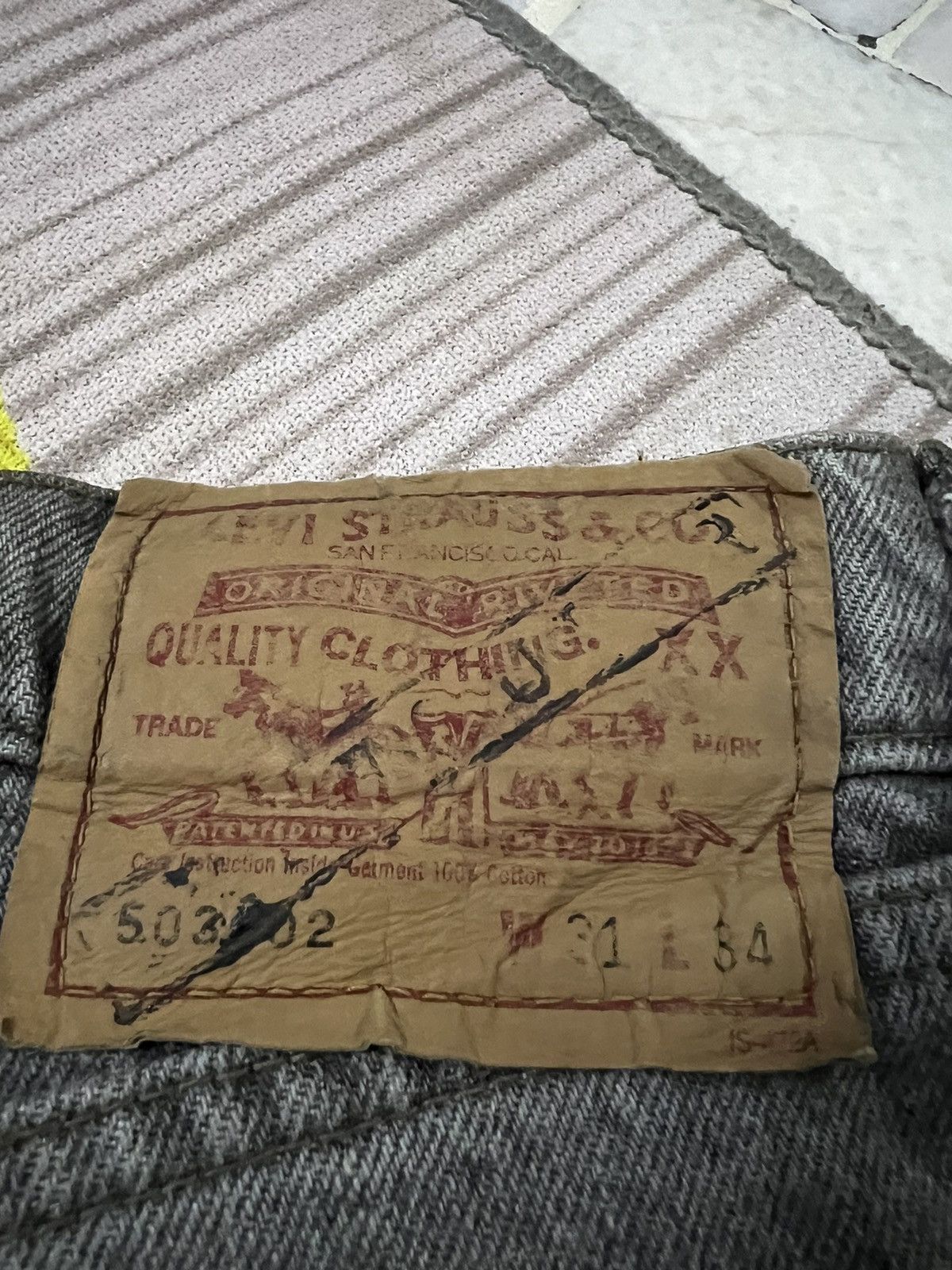 VINTAGE 90’s LEVIS 503 JEANS VERY NICE