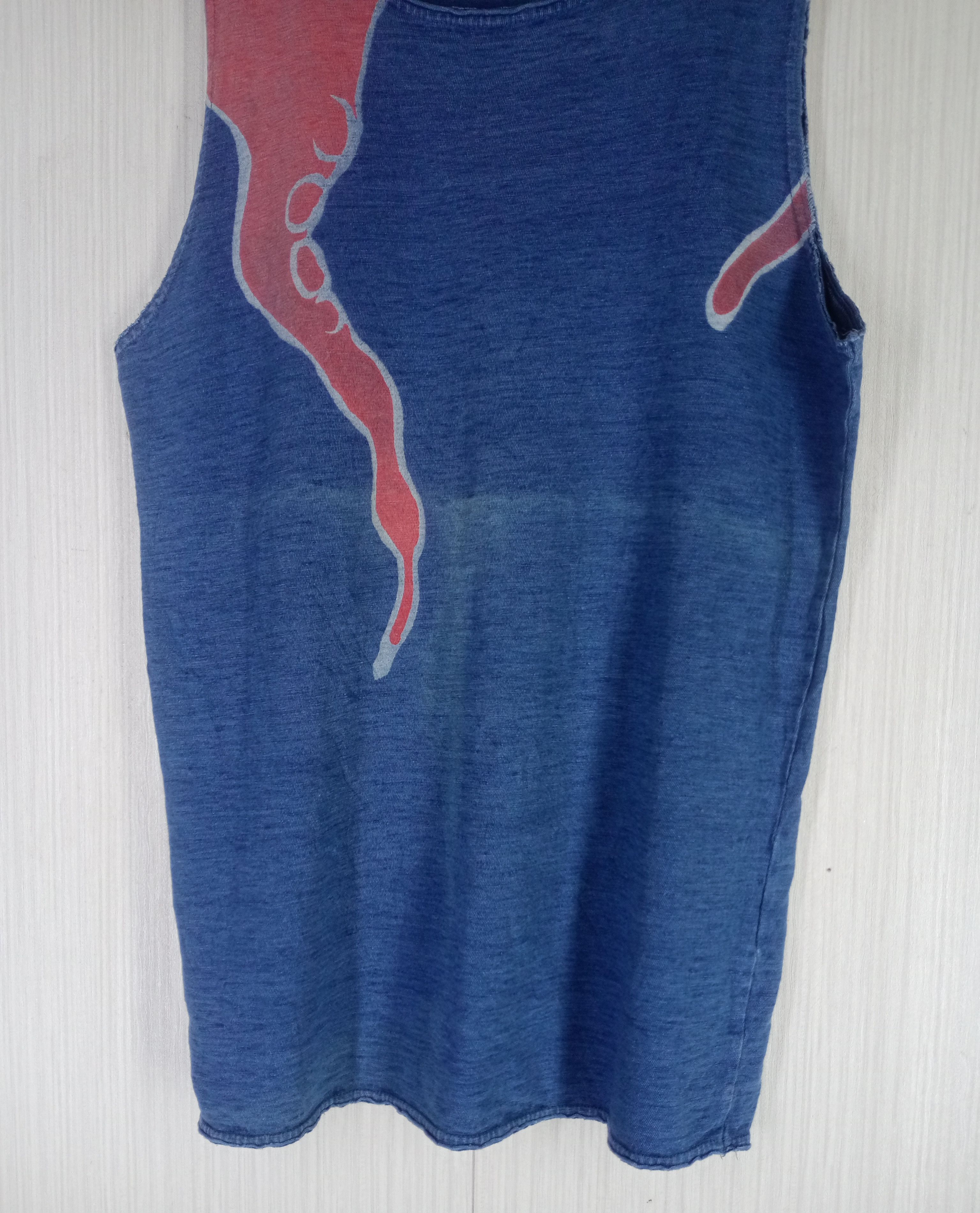 Kapital Rare Vintage Kapital Octopus Art Sleeveless Tank Top Size US M / EU 48-50 / 2 - 6 Thumbnail