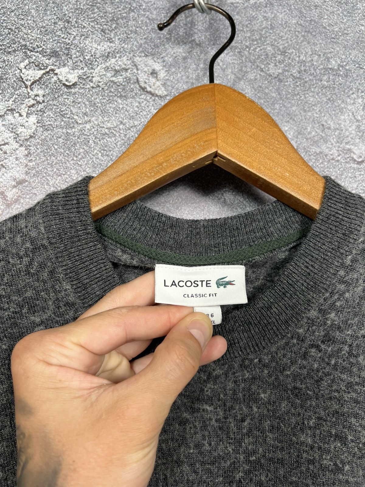 Lacoste Lacoste Wool Light Sweater Jumper With Logo Size US M / EU 48-50 / 2 - 5 Thumbnail