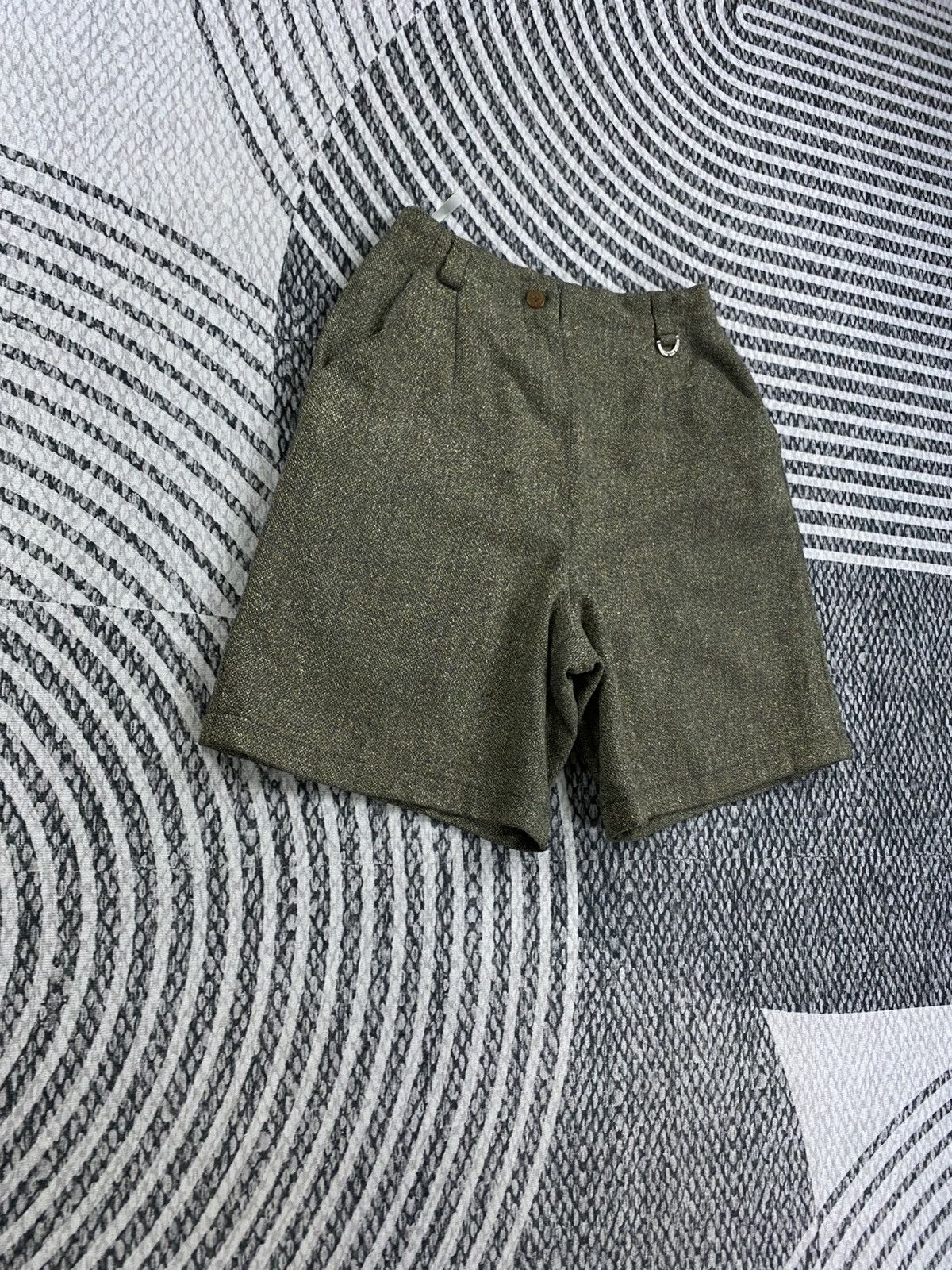 Christian Dior Monsieur Vintage Christian Dior Sports Wool Short Pants Size 26" / US 2 / IT 38 - 3 Thumbnail