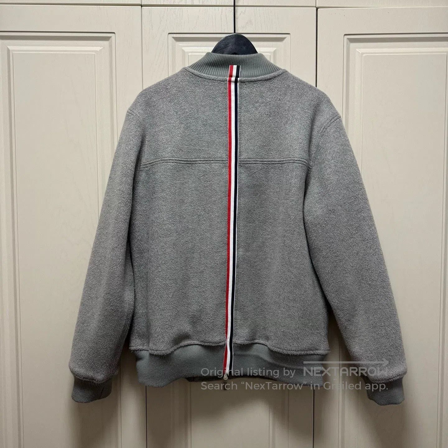 Thom Browne Thom Browne Wool Baseball Jacket. Size US XL / EU 56 / 4 - 6 Thumbnail