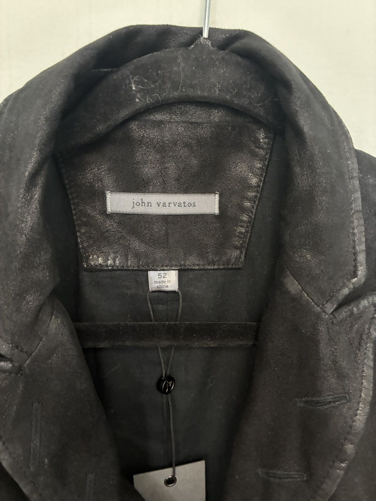 John Varvatos Goat suede Woodward Multibutton jacket EU 52 USA 42 Size US L / EU 52-54 / 3 - 13 Thumbnail