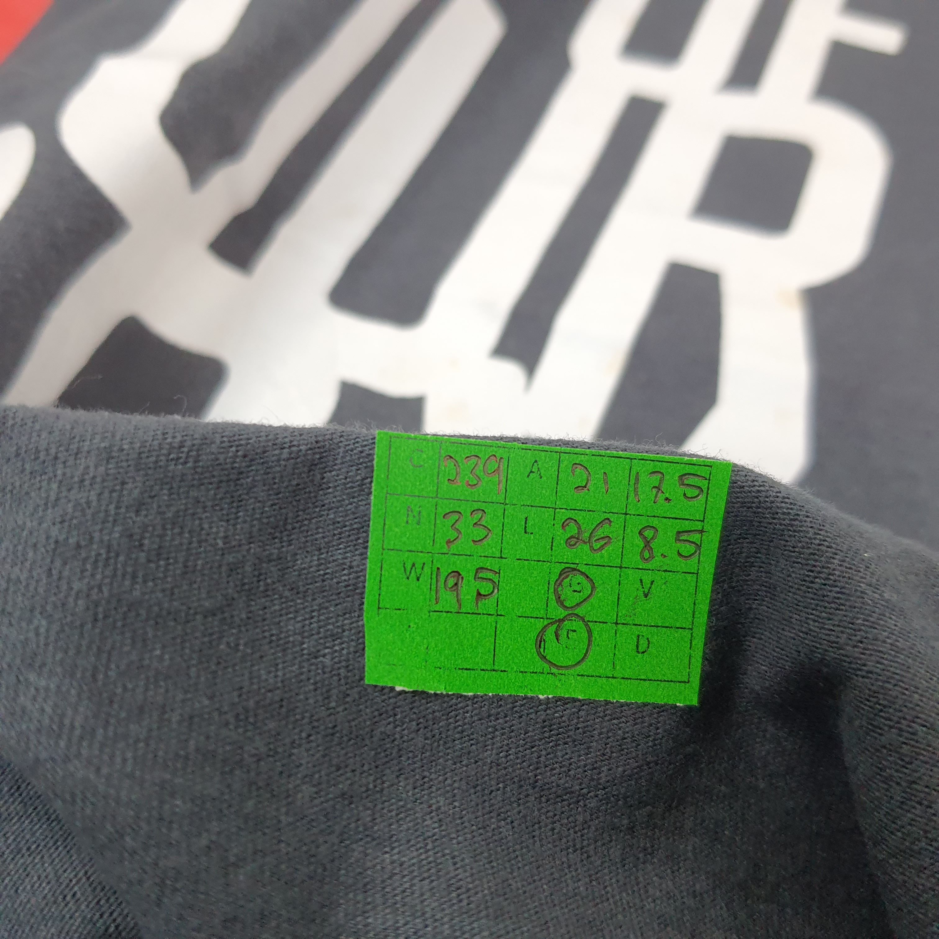 Number (N)ine Vintage Number Nine Japanese Brand Tshirt C239N33 Size US L / EU 52-54 / 3 - 6 Thumbnail