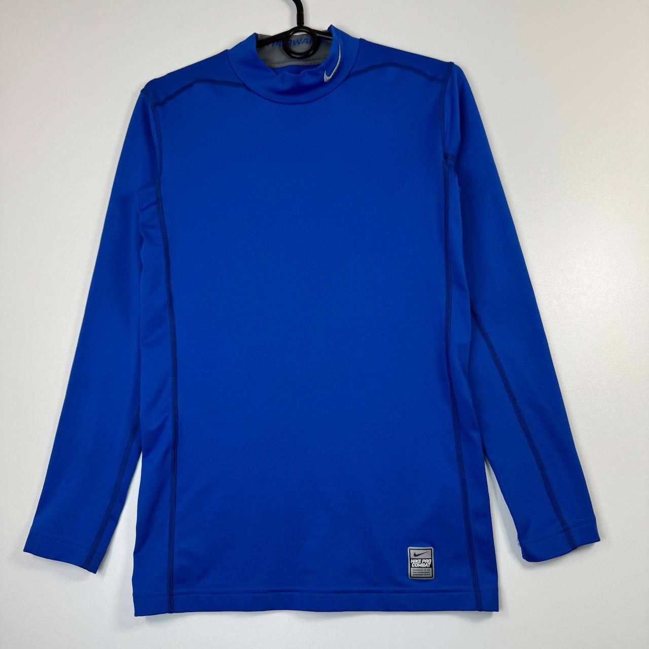 Nike Nike Pro Combat Long Sleeve Mock Neck 547825-495 Mens Size S Size US S / EU 44-46 / 1 - 1 Thumbnail