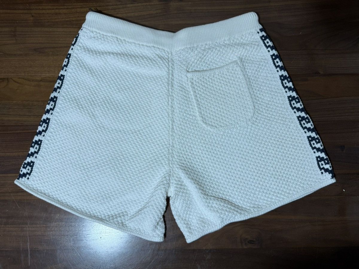 Aime Leon Dore Aime Leon Dore Fisherman Knit Short Bright White Size Large Size US 34 / EU 50 - 2 Thumbnail