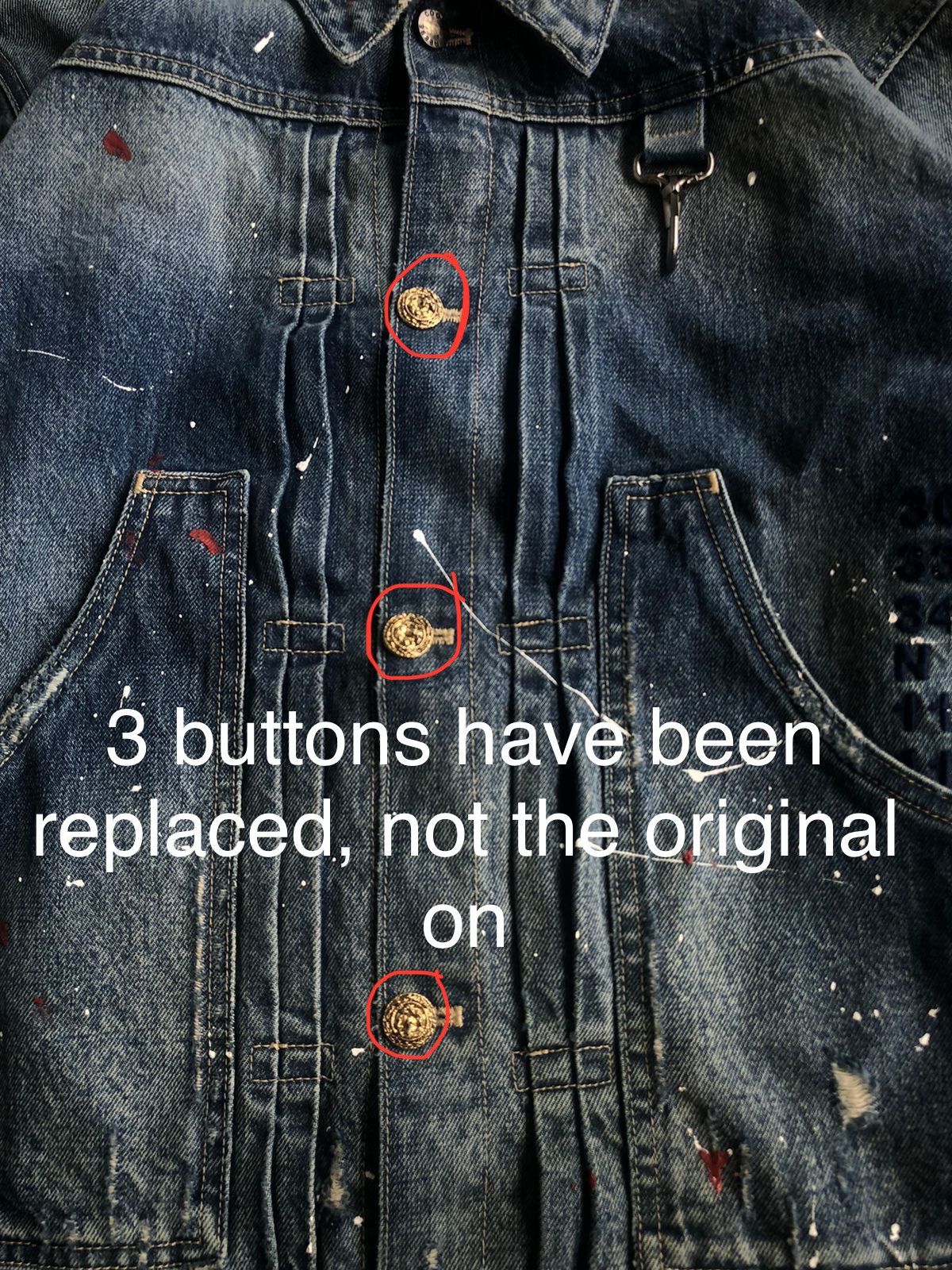 Reese Cooper RARE❤️‍🔥Reece Cooper AW/2018 Boxy painter denim jacket Size US L / EU 52-54 / 3 - 14 Thumbnail