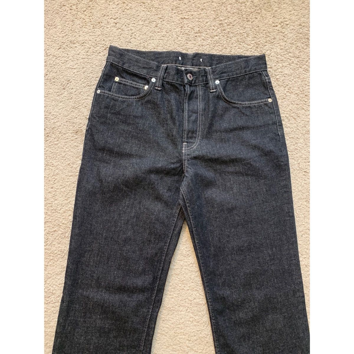 Helmut Lang HELMUT LANG BLACK EMBROIDERY JEANS Size US 31 - 20 Thumbnail