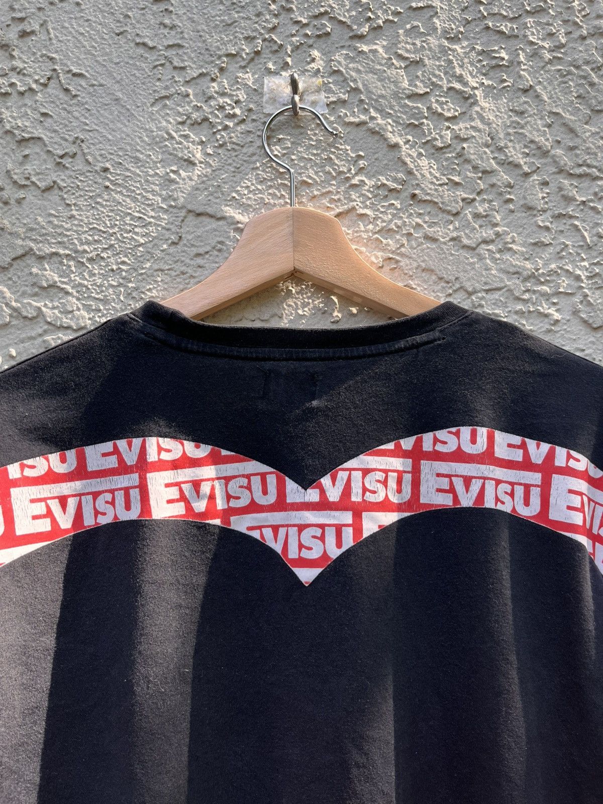 Evisu Evisu daicock print t-shirt Size US XXL / EU 58 / 5 - 4 Thumbnail