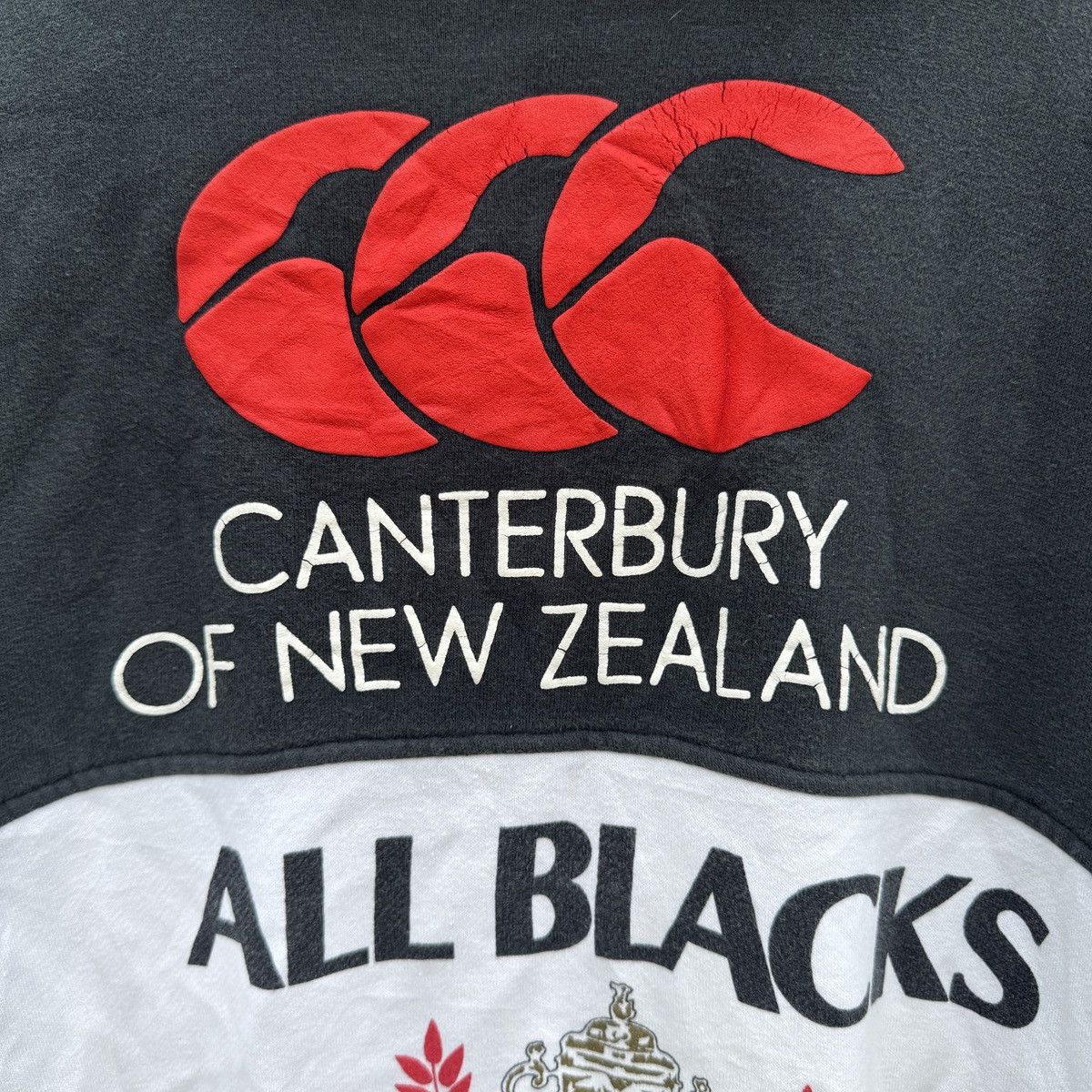 Canterbury of New Zealand Vintage 1987 Rugby Canterbury All Black New Zealand Size US L / EU 52-54 / 3 - 10 Thumbnail