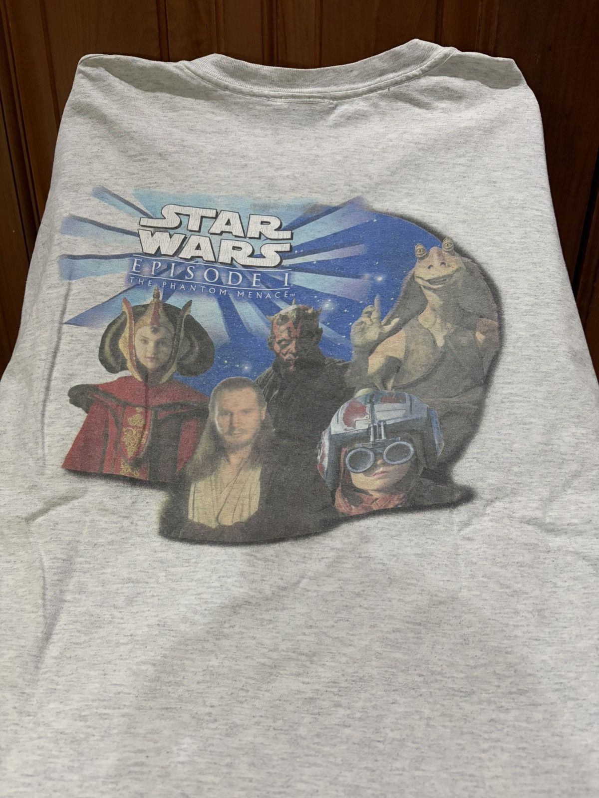 Star Wars Vintage Star Wars Episode 1 Movie Tee Size US XL / EU 56 / 4 - 1 Thumbnail