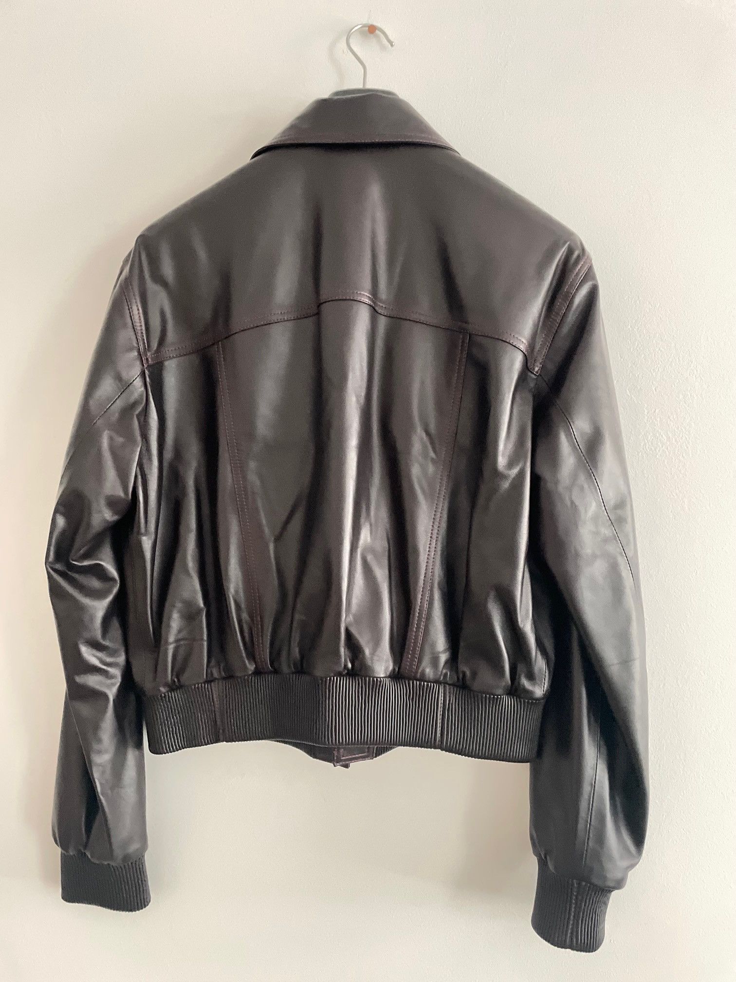 Martin Asbjorn × REMAIN Birger Christensen Remain by Martin Asbjorn small leather bomber jacket 42 L Size M / US 6-8 / IT 42-44 - 7 Thumbnail