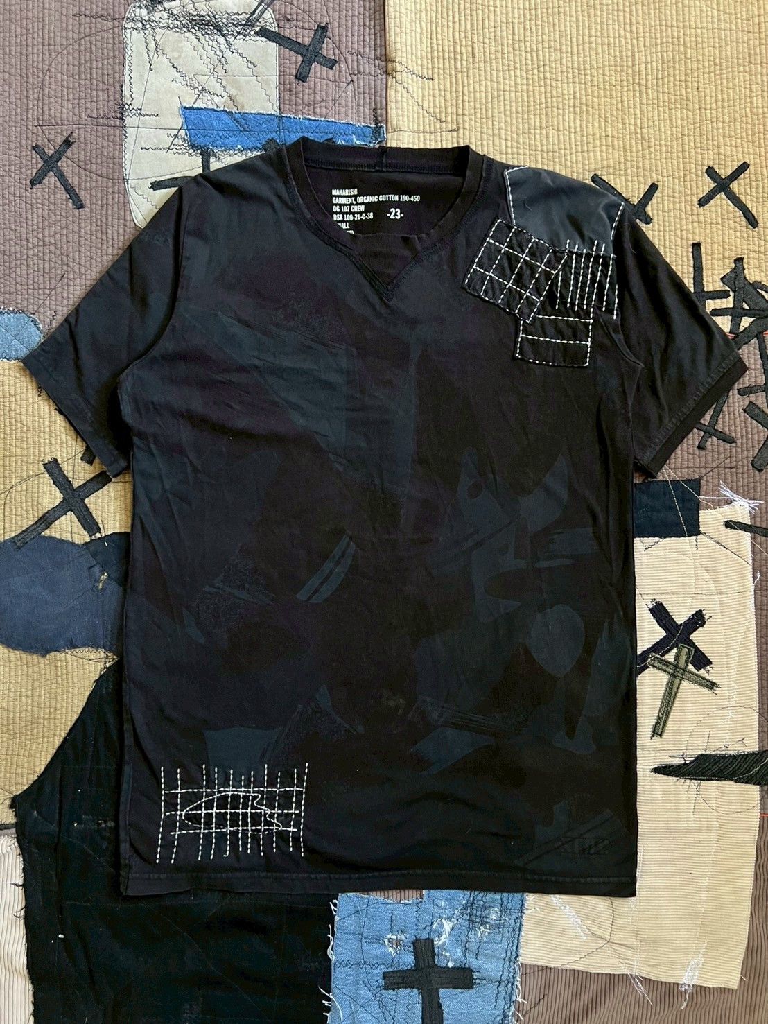 Maharishi Boro Patchwork Tshirt
