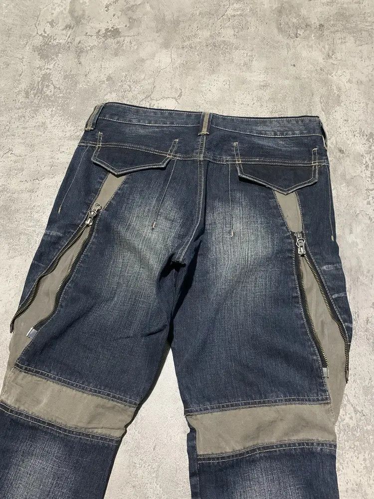 PPFM PPFM japan multizipper convertible punk jeans 32x32 Size US 32 / EU 48 - 9 Thumbnail