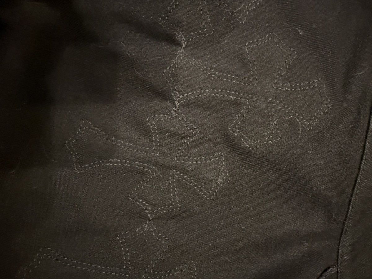 Chrome Hearts Chrome Hearts black denim shirt with cross patches Size US XL / EU 56 / 4 - 14 Thumbnail