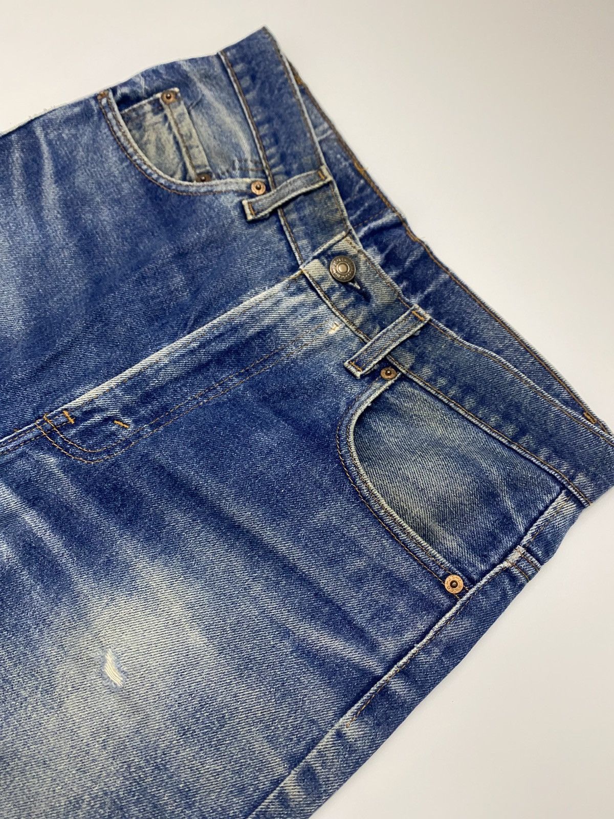 Levi's Rare Vintage 70s Levis 517 studd denim jeans Size US 32 / EU 48 - 4 Thumbnail