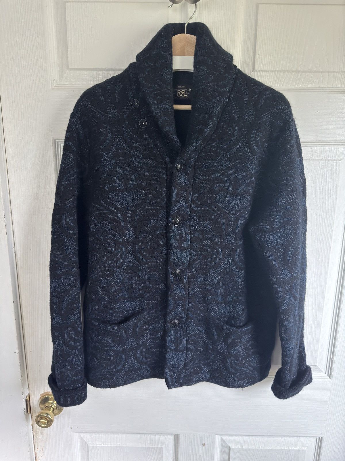 RRL Ralph Lauren Double RL - RRL Shawl Collar Cardigan - Size 