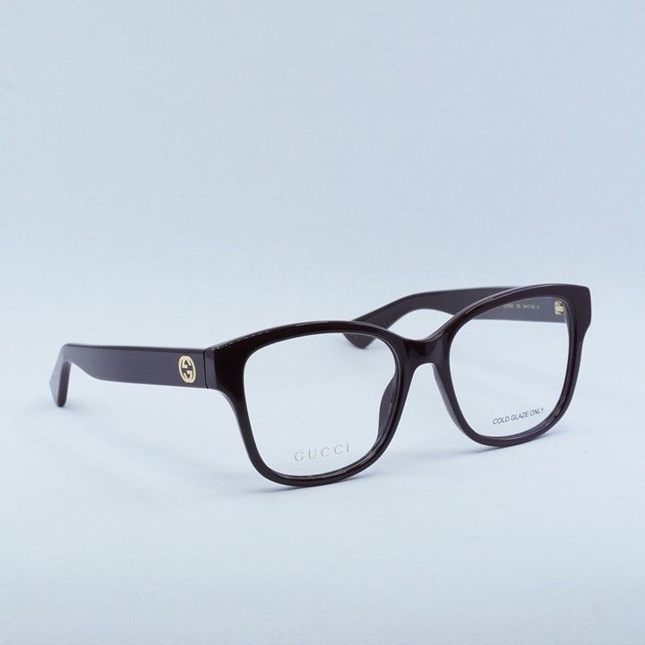 Gucci Gucci GG1340O 005 Eyeglasses Red 54mm Square Frame Size ONE SIZE - 8 Thumbnail