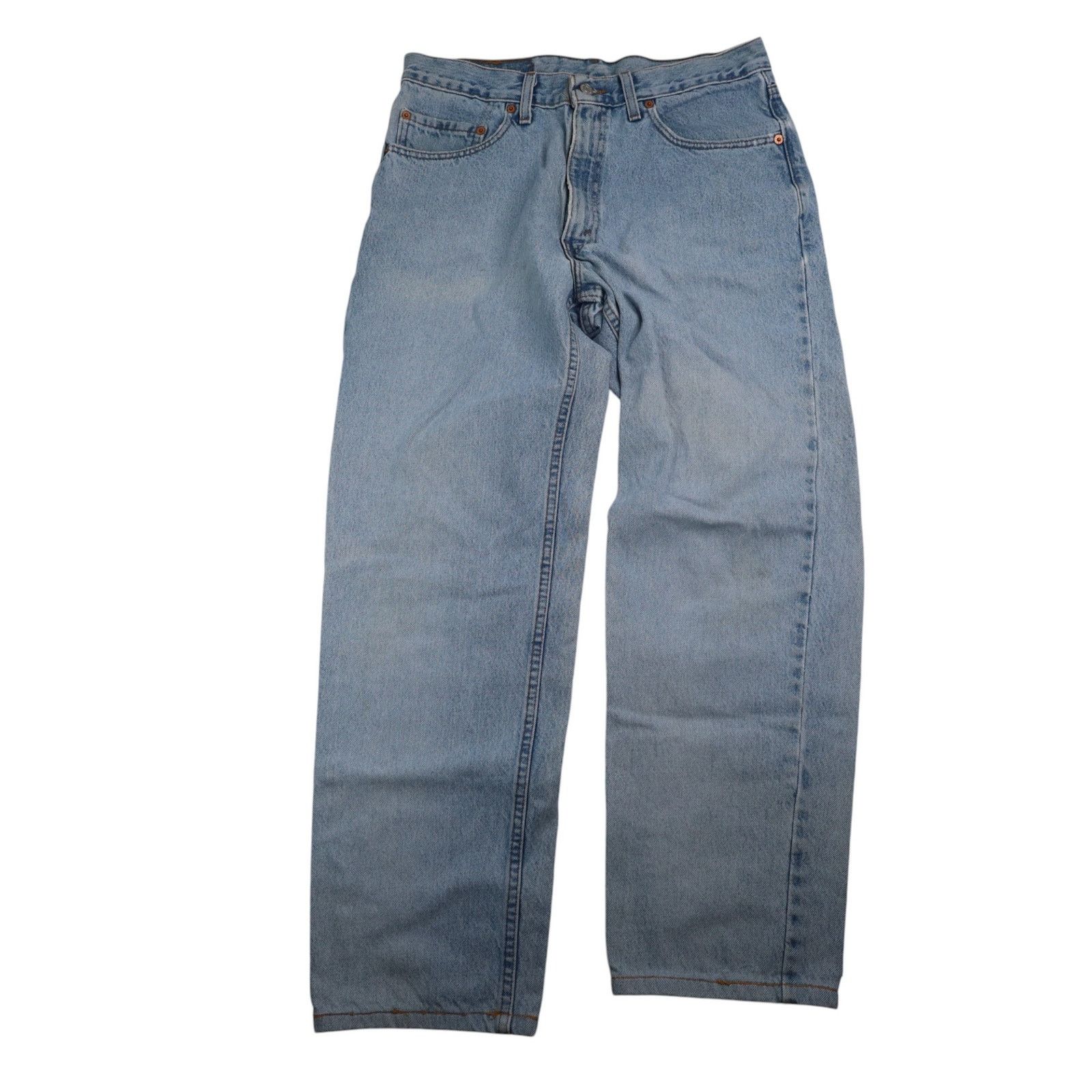 Levi's × Vintage Vintage Levis 550 USA Made Loose Fit Denim Jeans Size US 34 / EU 50 - 1 Thumbnail
