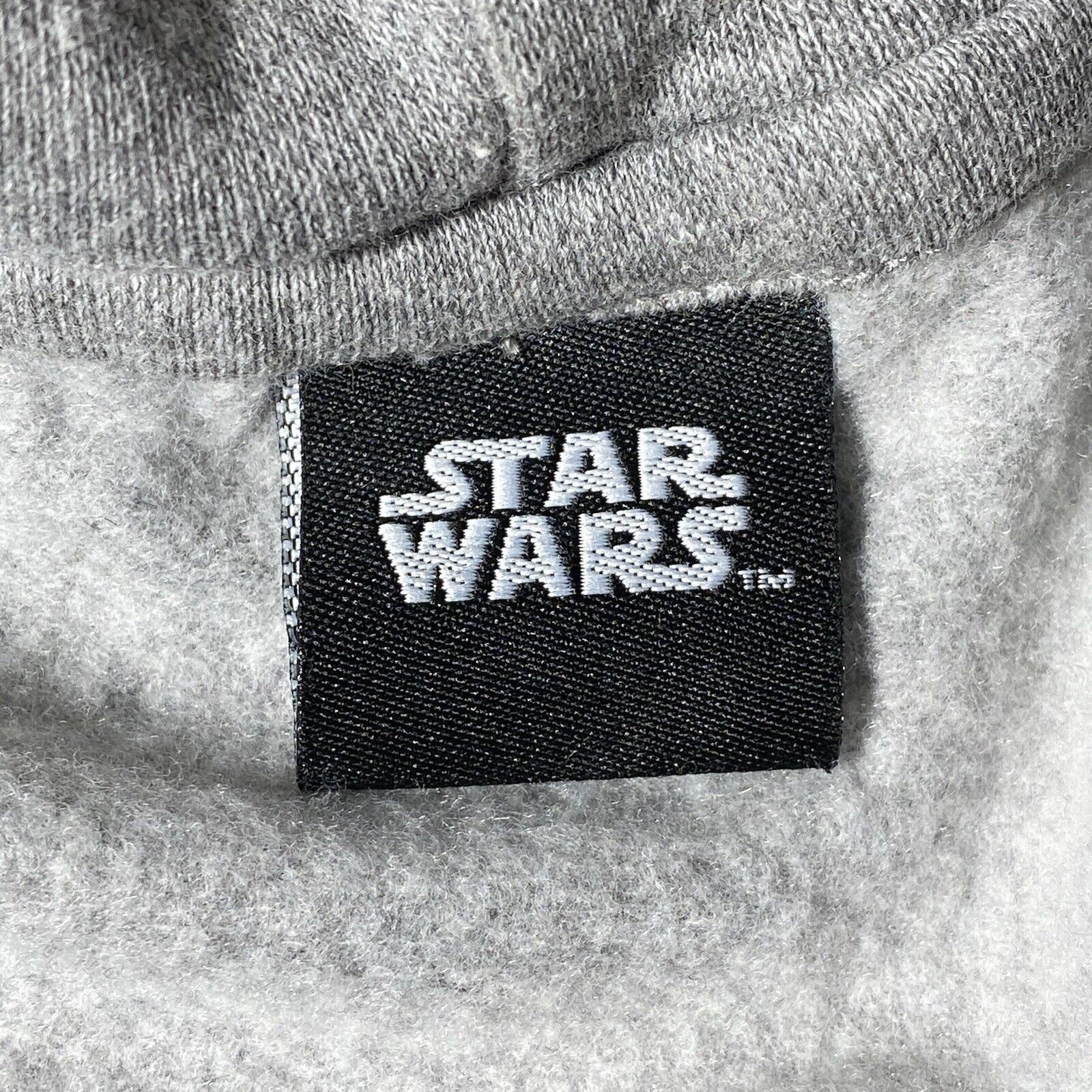 Star Wars Star Wars Small Fleece Gray Hoodie Movie Sweatshirt Size S / US 4 / IT 40 - 4 Thumbnail