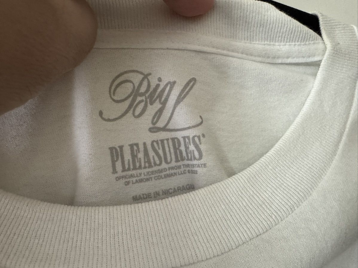 Pleasures White Big L Flamboyant For Life Graphic T-Shirt. Size US XXL / EU 58 / 5 - 3 Thumbnail