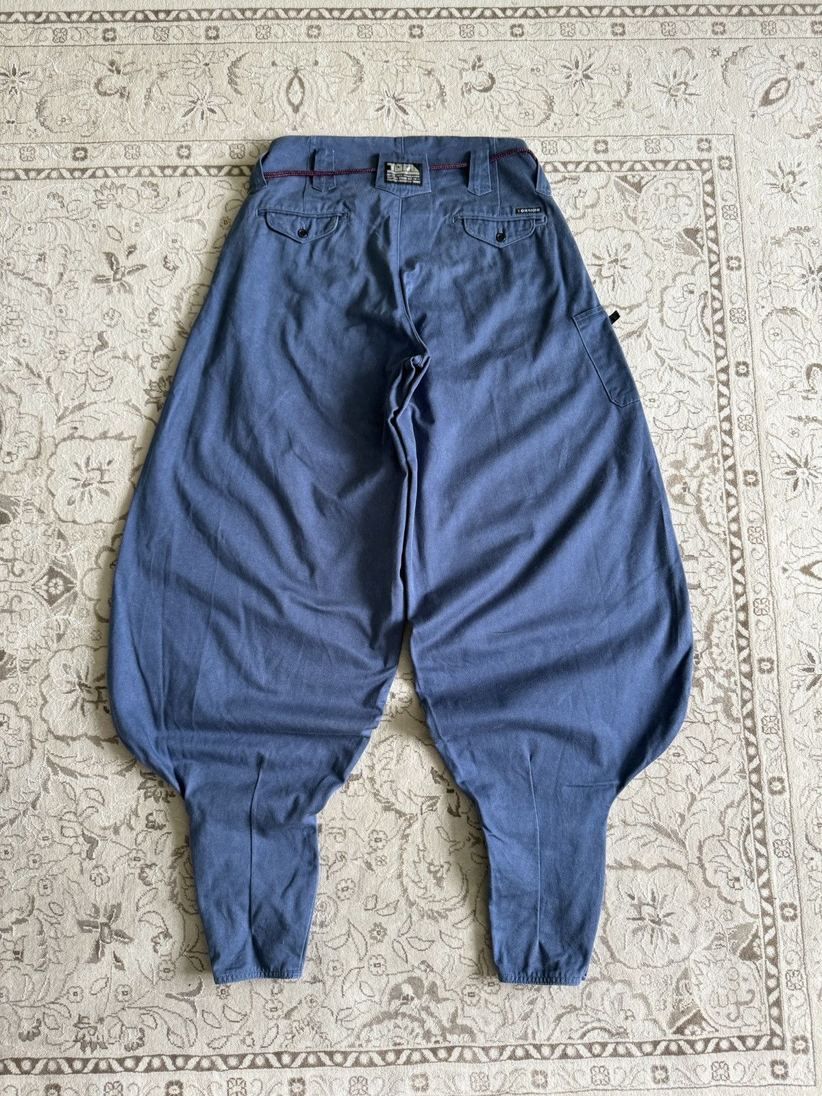 Japanese Brand Vintage Tobishozoku by Toraichi Baggy Japanese Work Pants Size US 32 / EU 48 - 4 Thumbnail