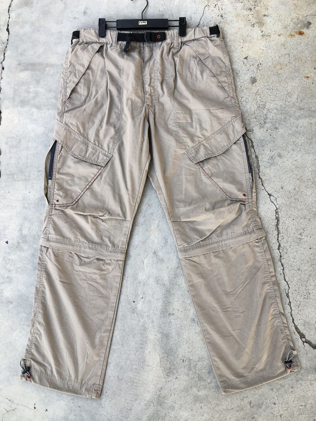 Designer Japanese Brand Cargo Pants 8 Pocket Free Style Size US 34 / EU 50 - 1 Thumbnail