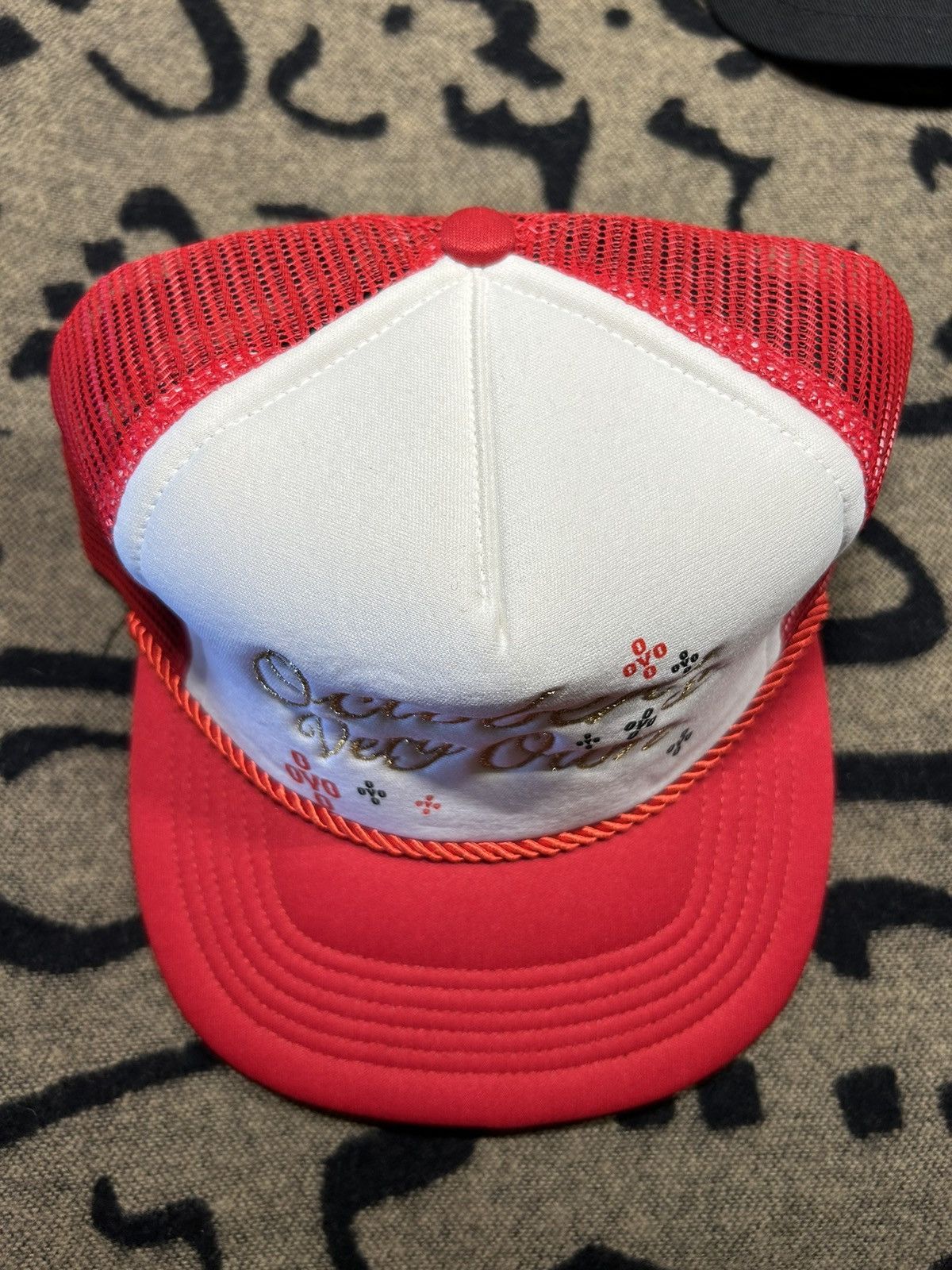 October's Very Own 2016 Octobers very own Script Trucker hat Size ONE SIZE - 2 Thumbnail