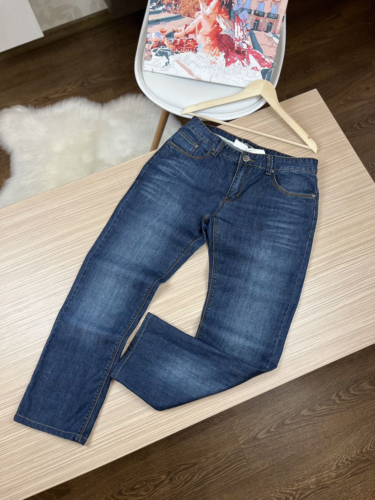 Dolce & Gabbana Dolce & Gabbana Distressed Men's Denim Jeans Size US 35 - 6 Thumbnail