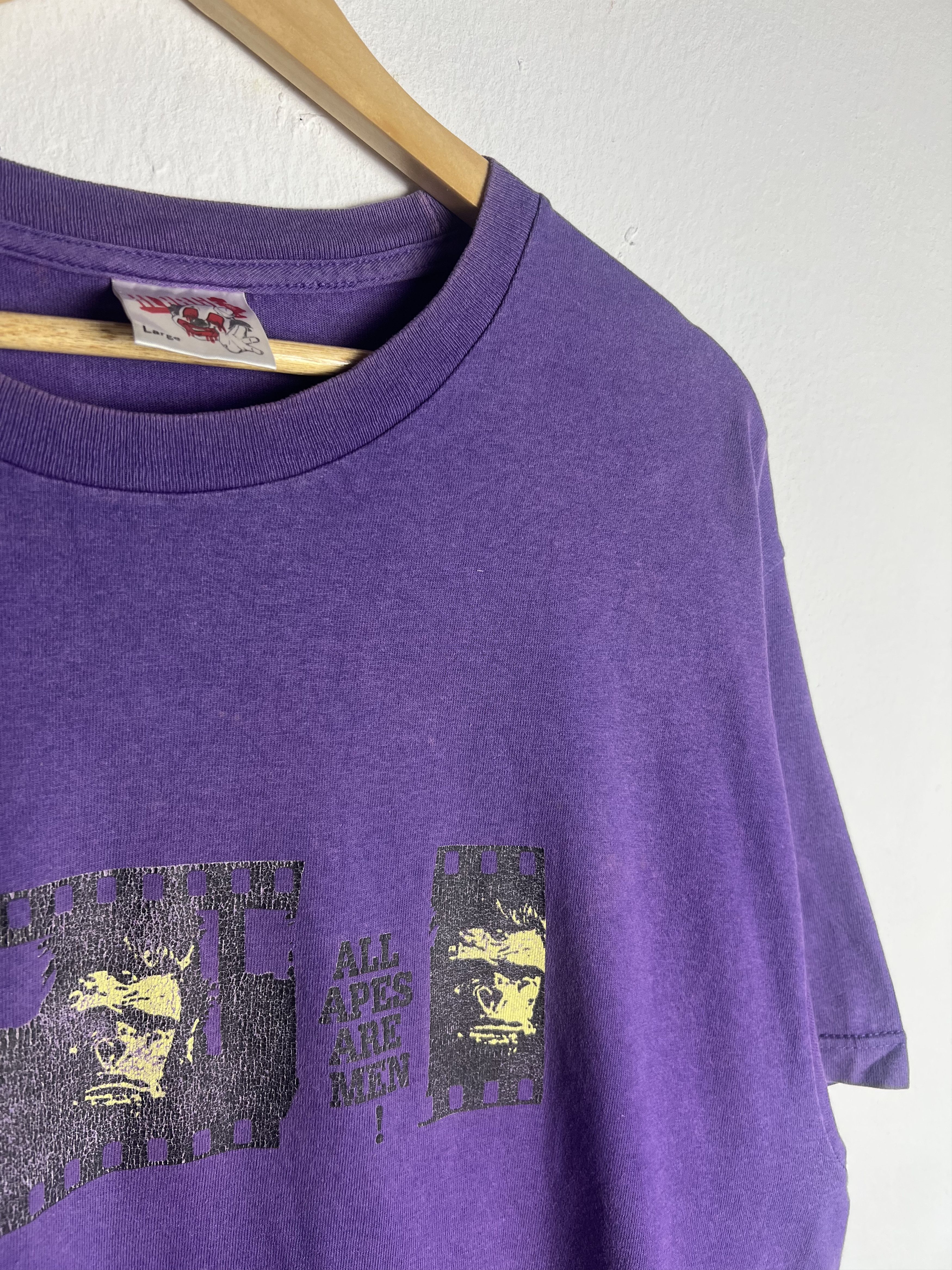 Xlarge Vintage Xlarge Ape Purple Fade Tee Size US L / EU 52-54 / 3 - 5 Thumbnail