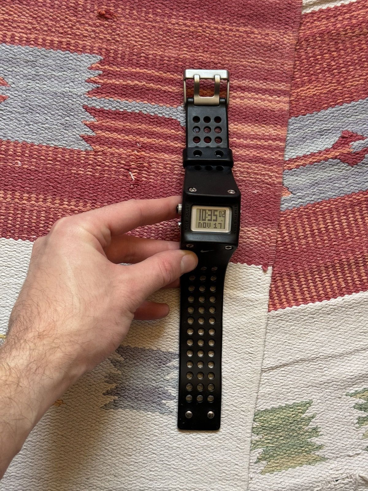 Vintage Vintage 00’s Nike Sledge Hammer WC0045 y2k Watch Size ONE SIZE - 10 Thumbnail