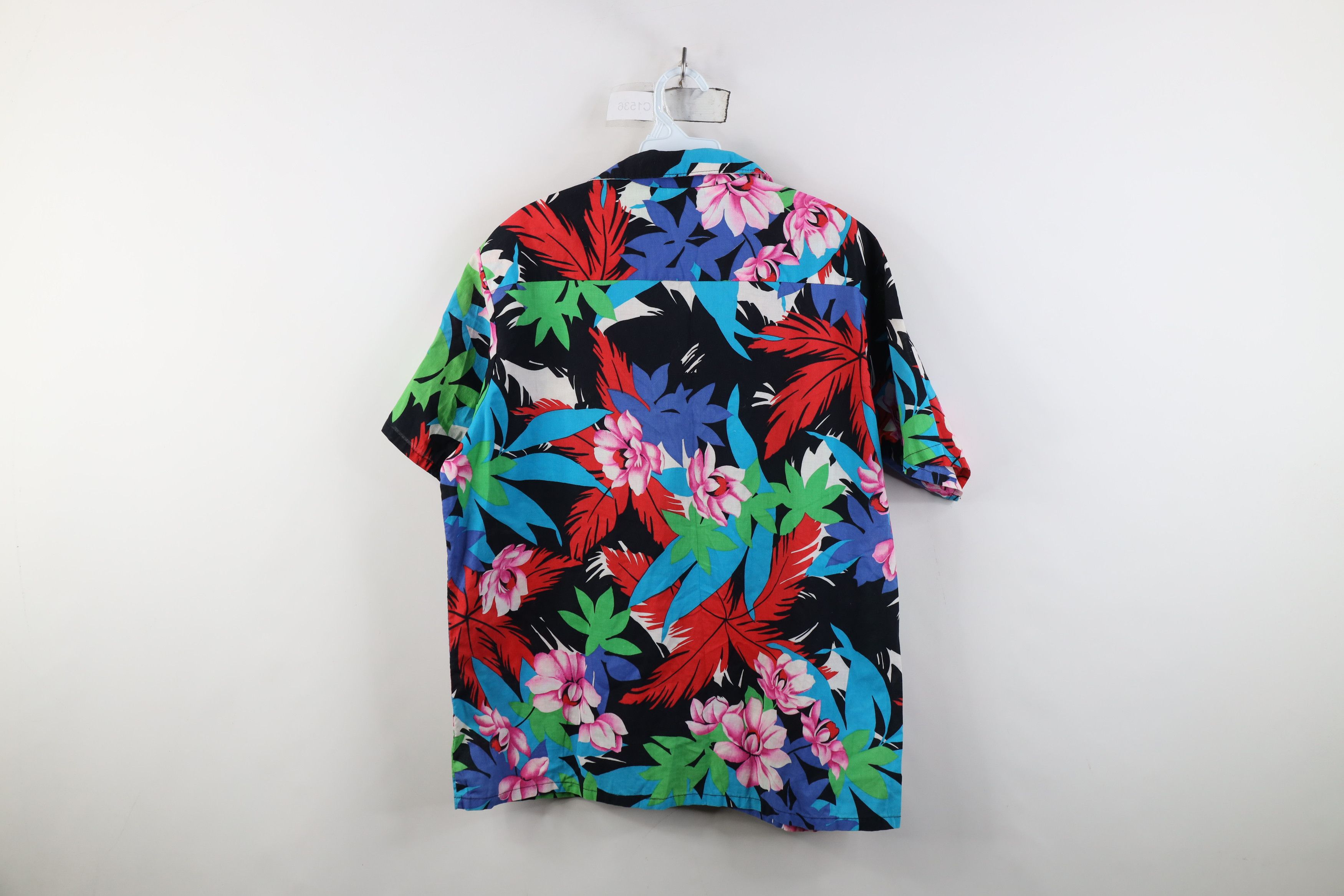 Vintage Vintage 70s Streetwear Flower Luau Hawaiian Button Shirt USA Size US L / EU 52-54 / 3 - 9 Thumbnail