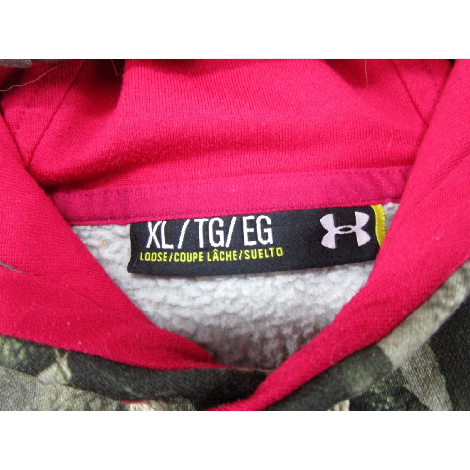 Under Armour Under Armour Hoodie Womens XL Treestand Camo Pullover Hooded Fleece Polyester Multicolor Hunting Winter Fall Spring Activewear Logo Shirt Size XL / US 12-14 / IT 48-50 - 2 Thumbnail