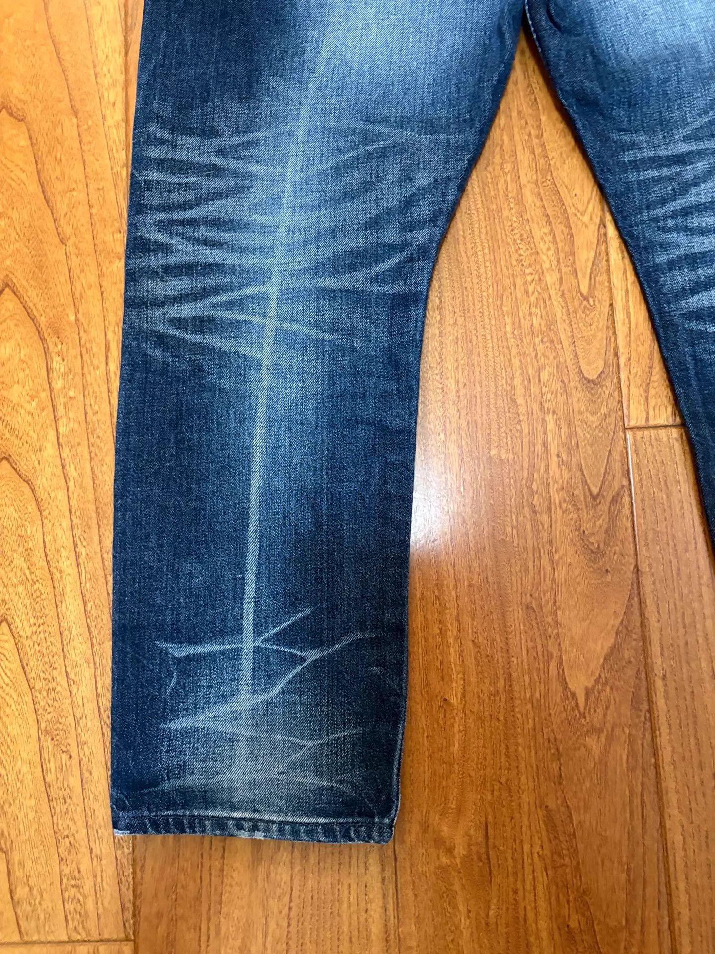 Vanquish VANQUISH x FRAGMENT Wash Cropped Jeans W34 Good Back Flash Size US 34 / EU 50 - 4 Thumbnail