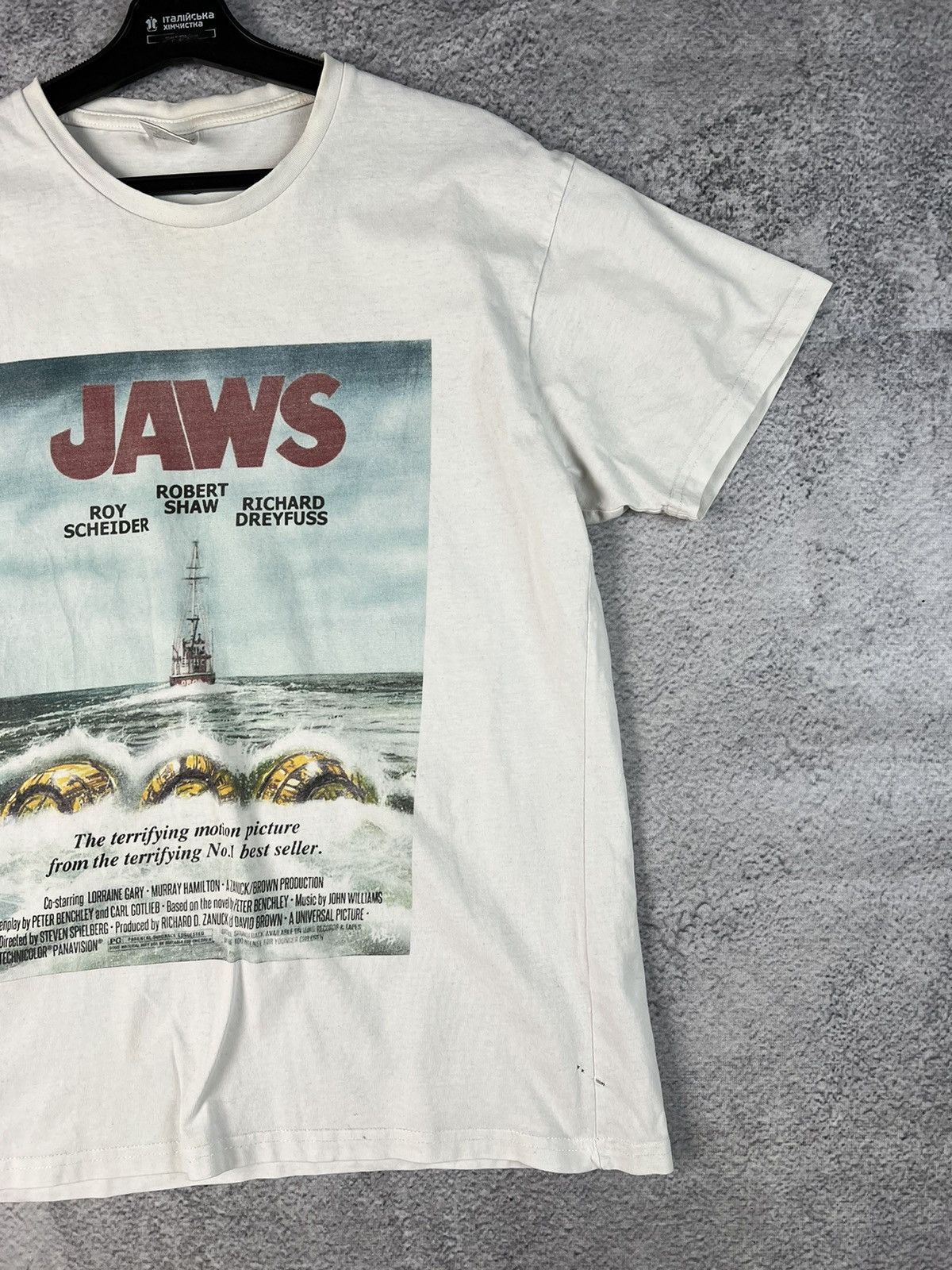 Band Tees × Vintage Vintage movie jaws merchandise T-shirt Size US M / EU 48-50 / 2 - 3 Thumbnail