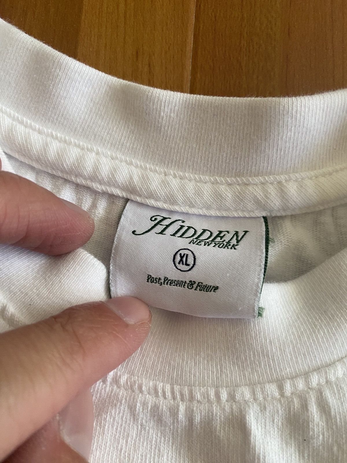 HIDDEN Hidden NY Hardware White Tee Size US XL / EU 56 / 4 - 3 Thumbnail
