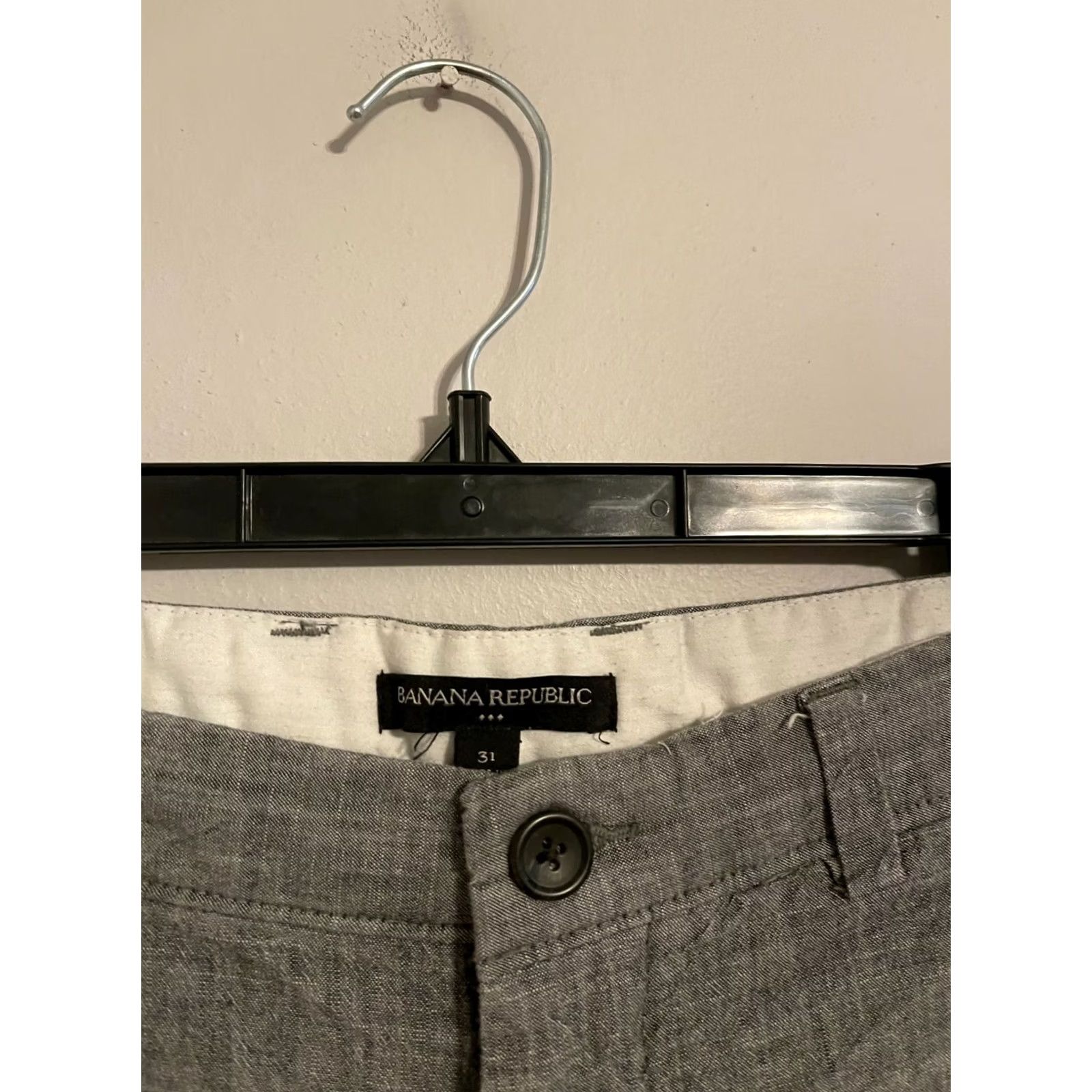 Banana Republic Banana Republic Chino Casual Shorts Gray Cotton Preppy Men's 31 Size US 32 / EU 48 - 2 Thumbnail