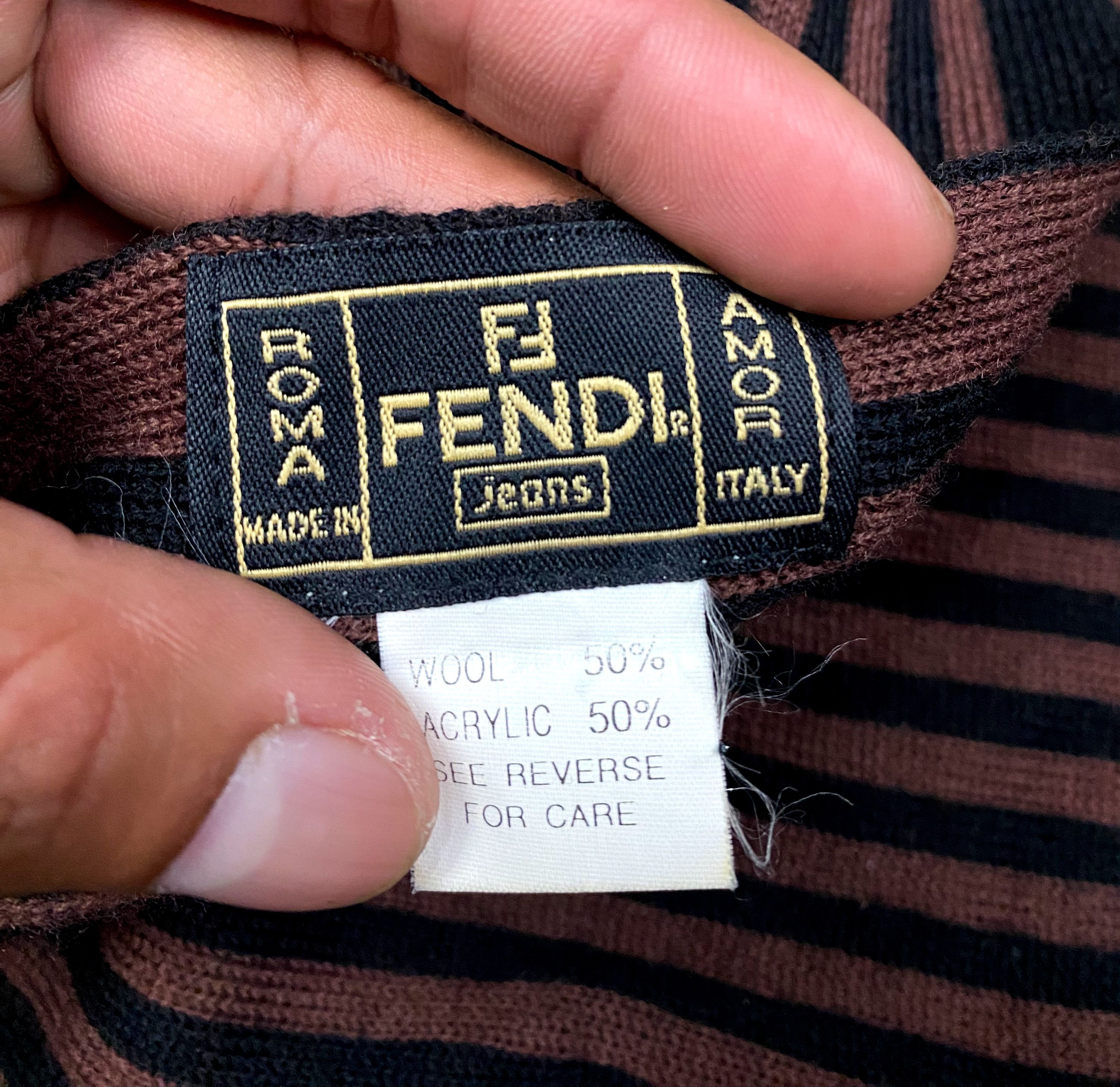 Fendi × Vintage 🔥Vintage Fendi Scarves🔥 60 INCHI Size ONE SIZE - 8 Thumbnail