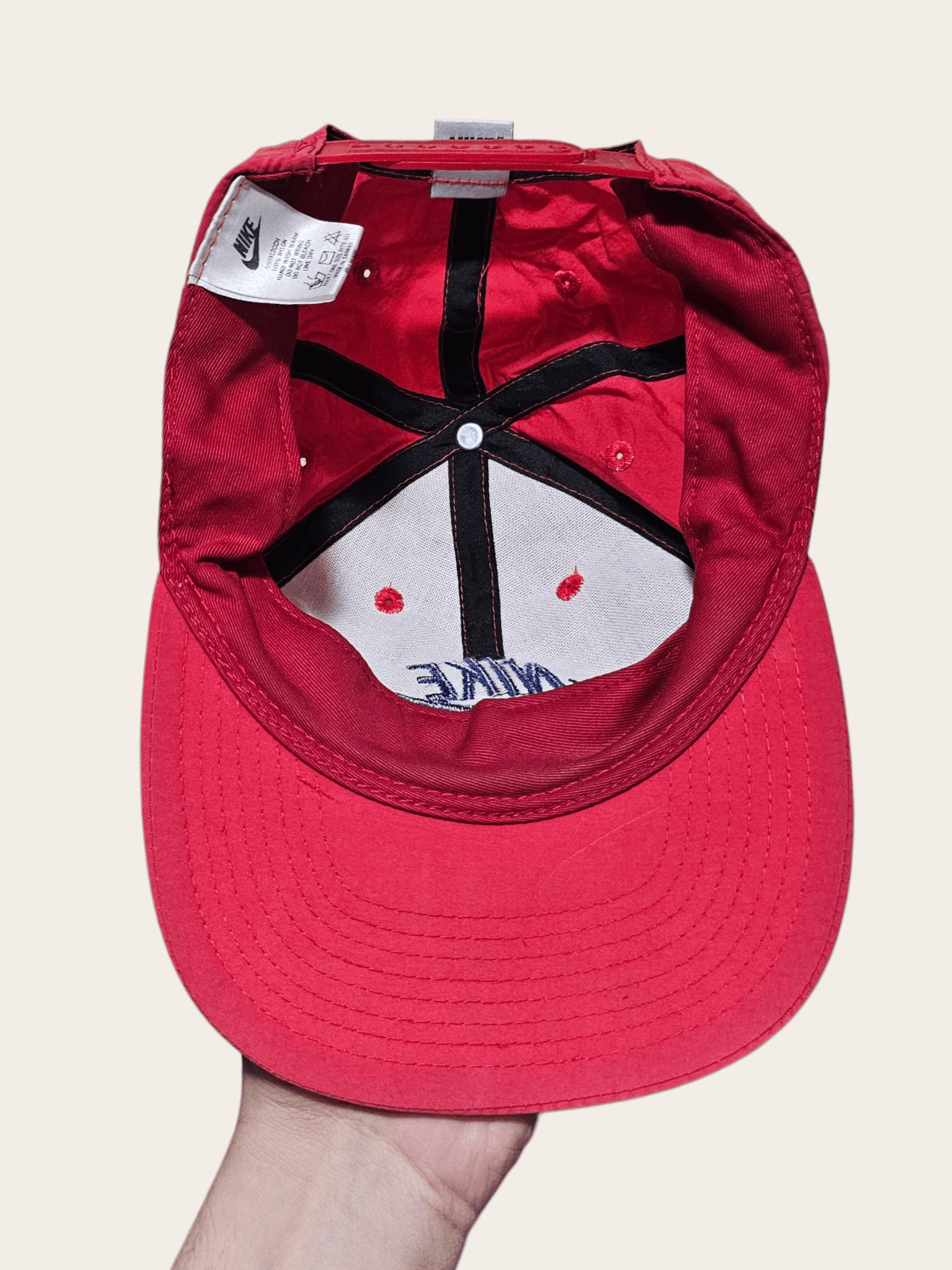 Nike Nike Logo 90's Nylon Hat Size ONE SIZE - 5 Thumbnail