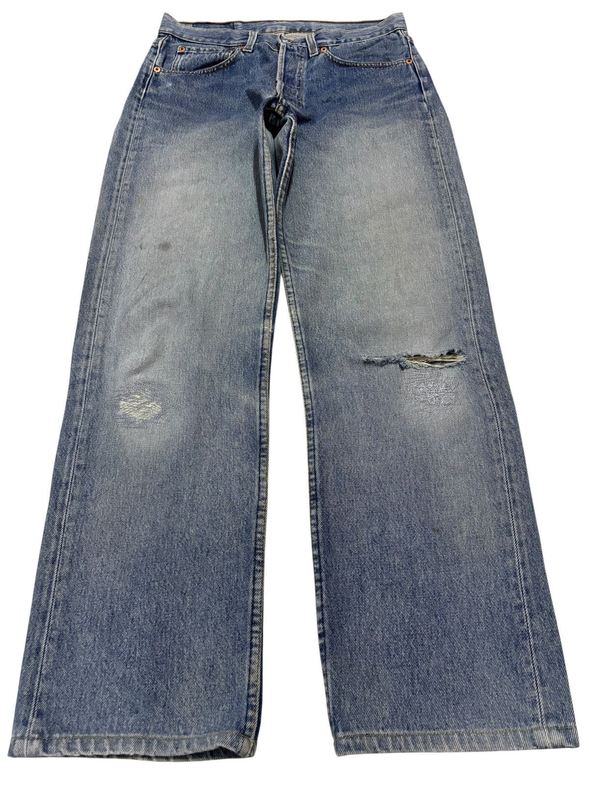 🔥 Vtg Y2k Levi’s 505 Distressed Jeans